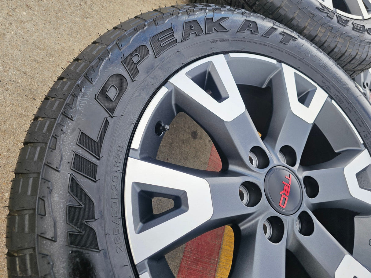 20" Toyota 4Runner TRD OEM 94198 wheels rims Tundra Sequoia 2025 2026 FALKEN NEW Texas Truck Tire