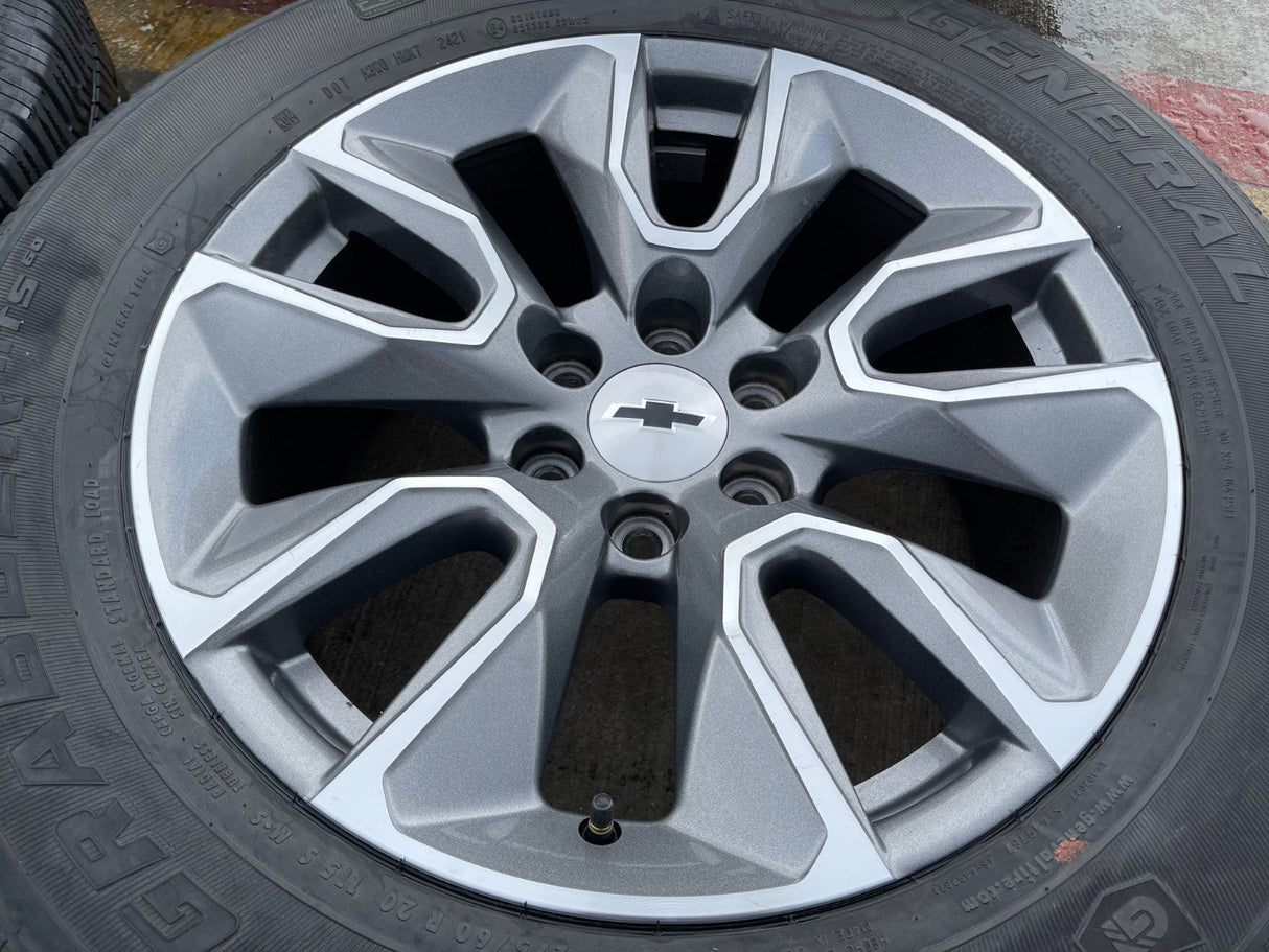 20" Chevy Silverado 1500 Tahoe Suburban OEM 5915 5916 wheels rims Texas Truck Tire