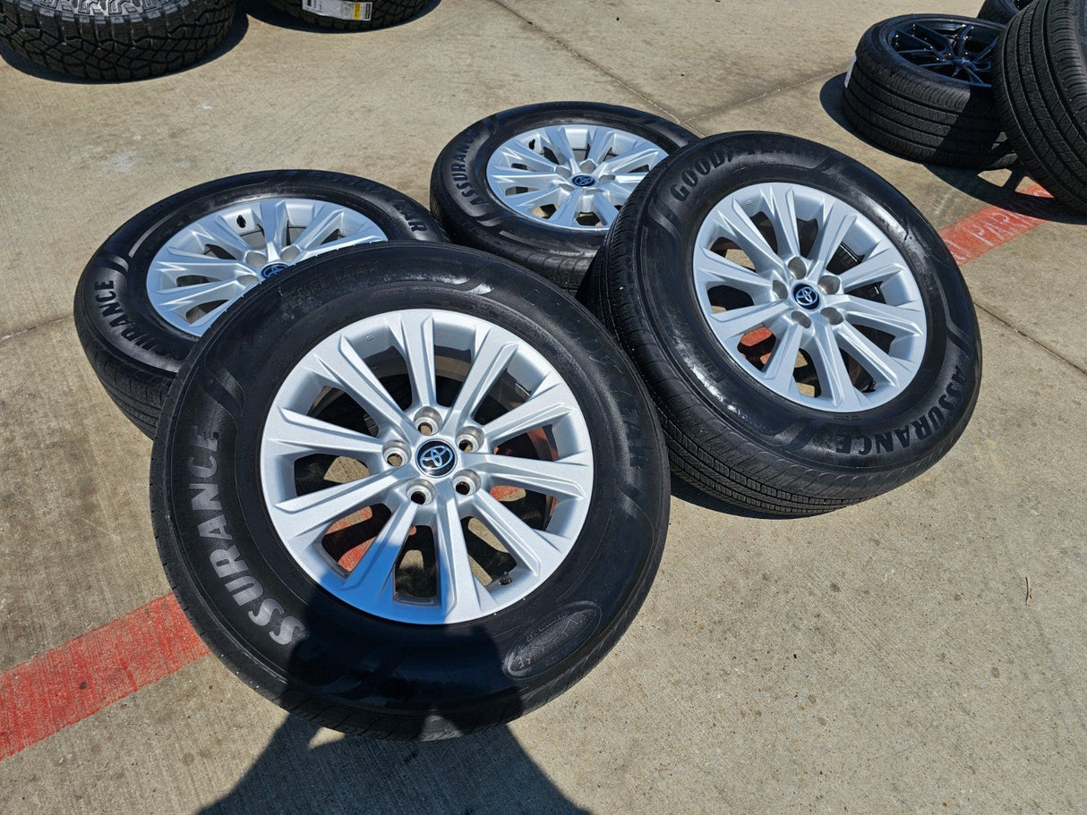 18" Toyota Grand Highlander OEM wheels rims 10525 Lexus TX350 2024 2025 2026 Texas Truck Tire