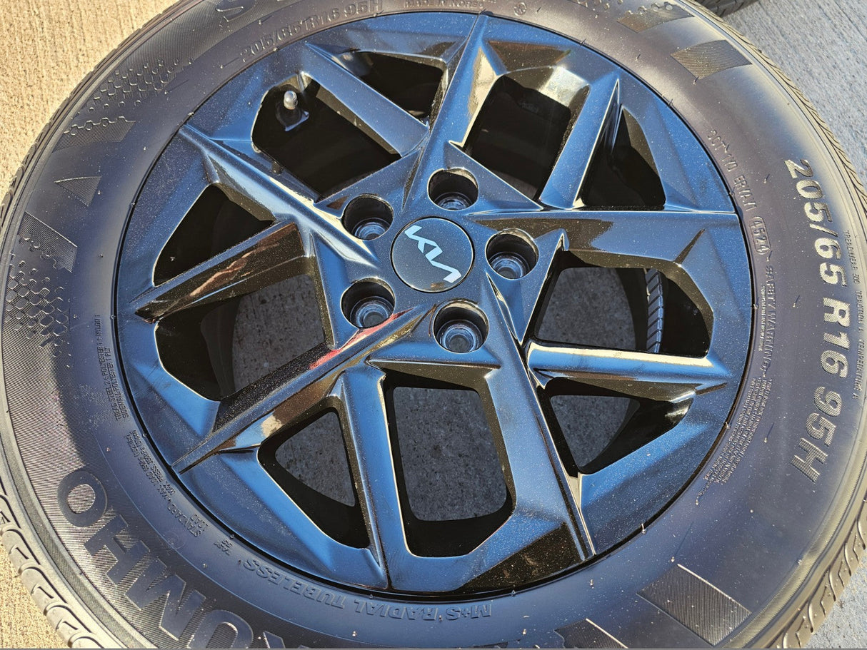 16" Kia K4 K5 OEM wheel rim tire Stinger Forte Optima 2023 2024 2025 2026 NEW Texas Truck Tire