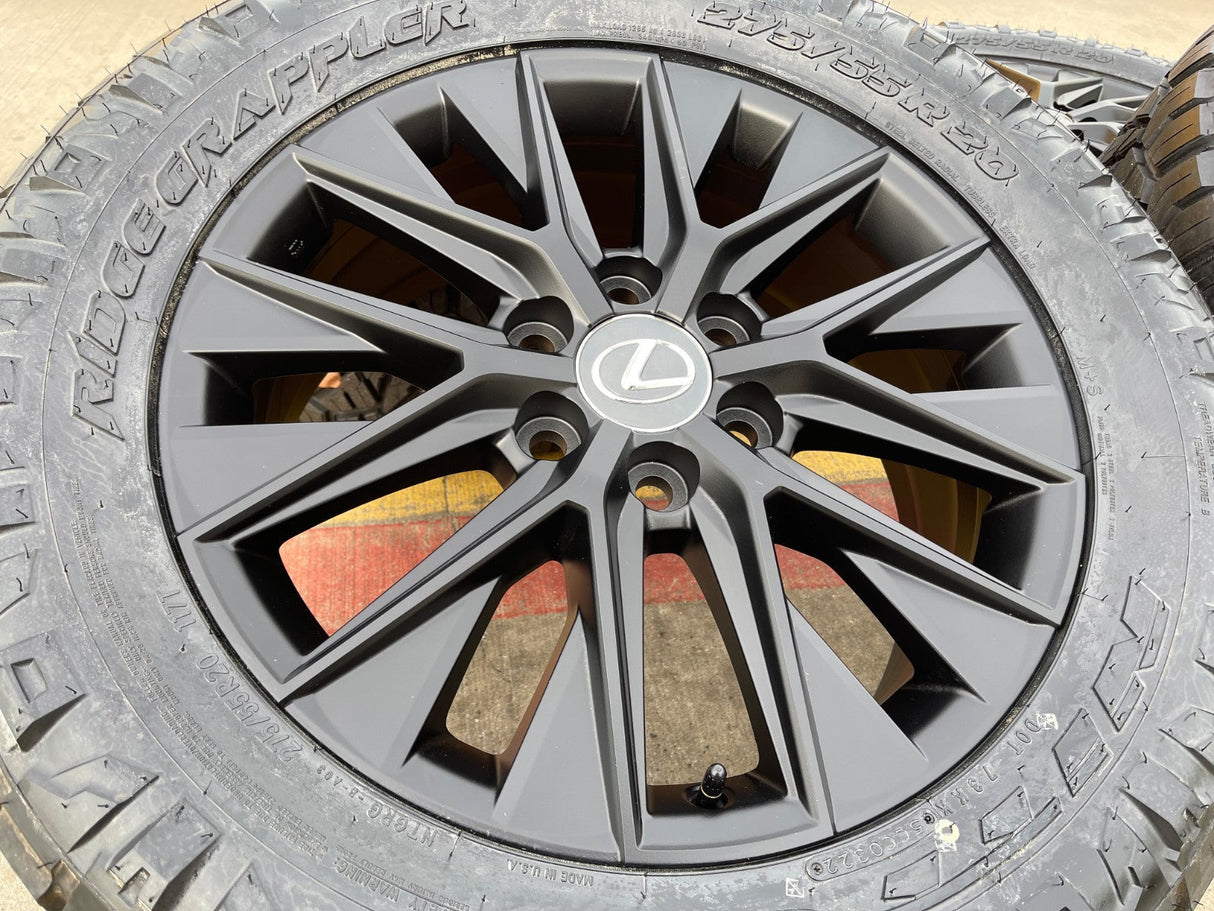 20" Lexus GX550 OEM wheels rims Toyota Land Cruiser Tundra 10545 LX600 2026 NEW Texas Truck Tire