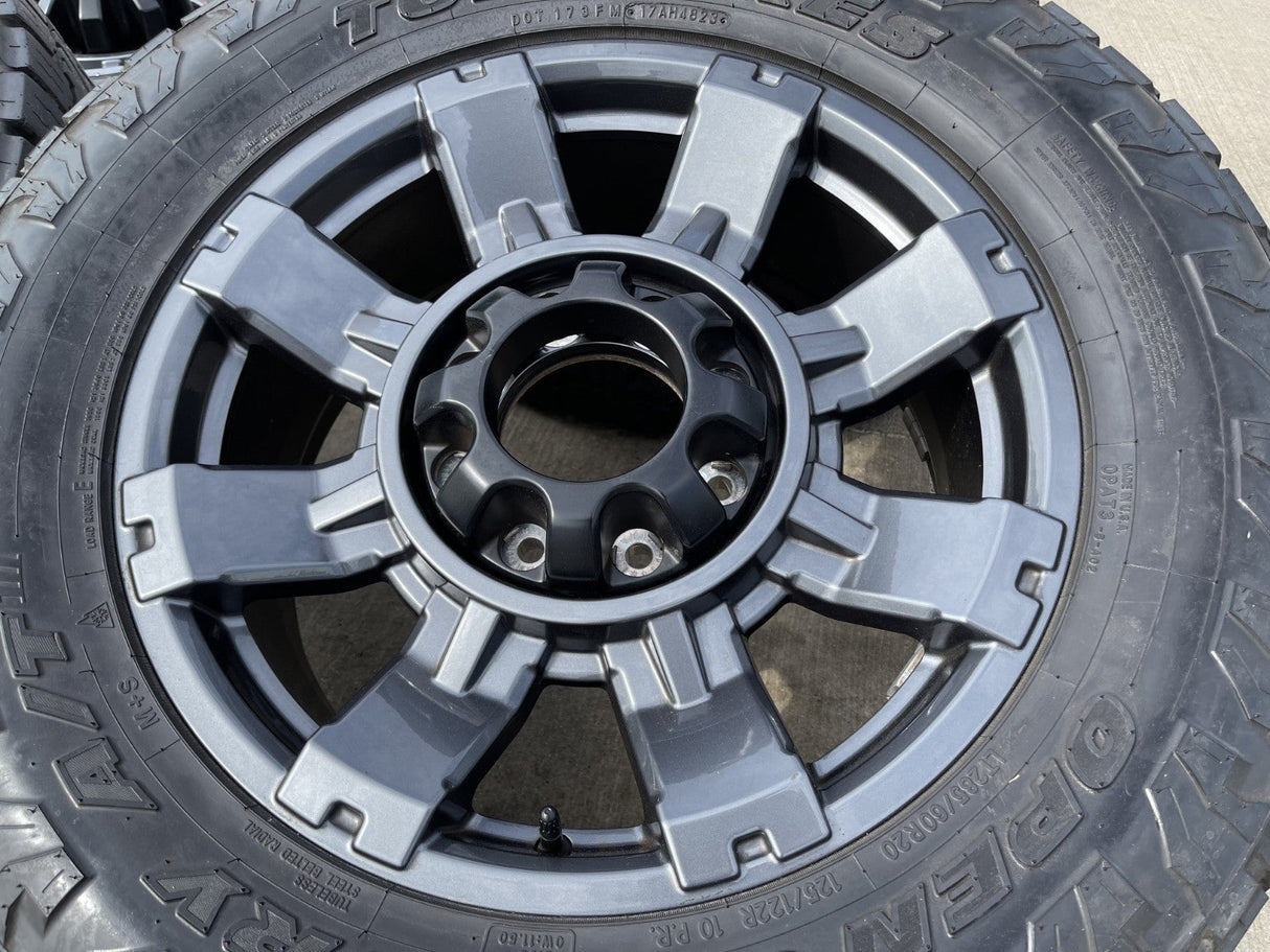 20" Ford F-250 F-350 OEM 10296 10485 Lariat wheels rims 2023 2024 2025 2026 TOYO Texas Truck Tire