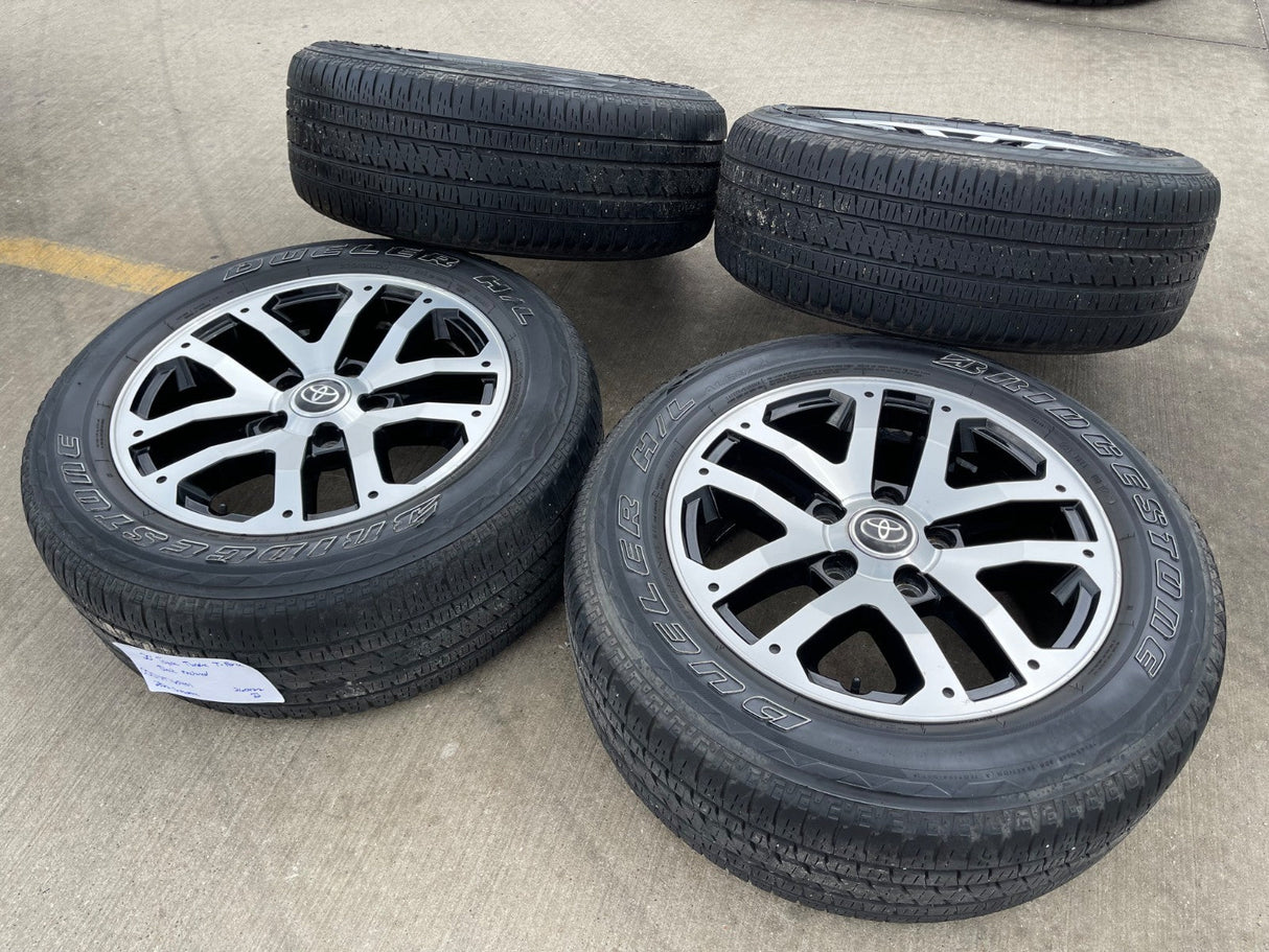 20" Toyota Tundra TSS TRD T Force OEM wheels rims 5x150 tires Texas Truck Tire
