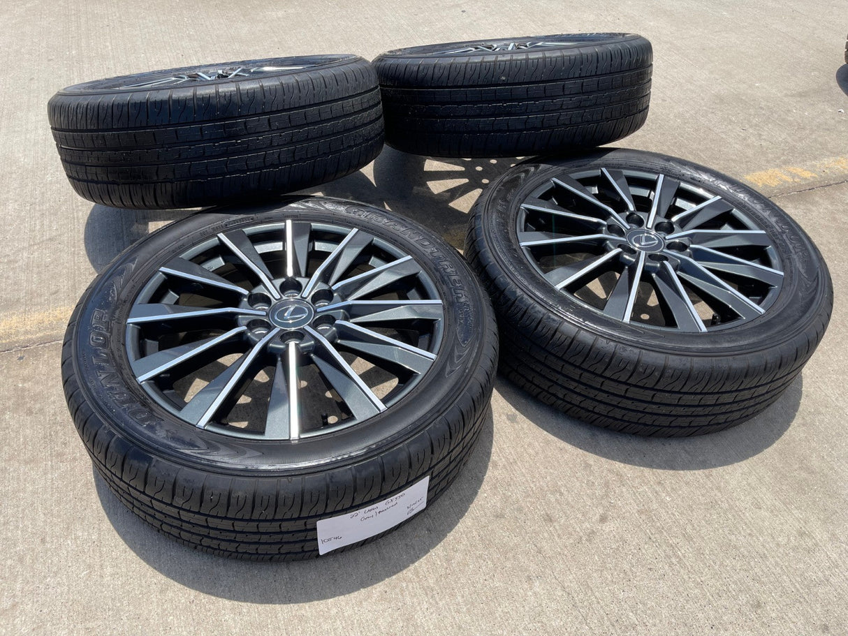 22" Toyota Tundra Sequoia OEM wheels rims 78519 Land Cruiser GX550 2024 2025 Texas Truck Tire
