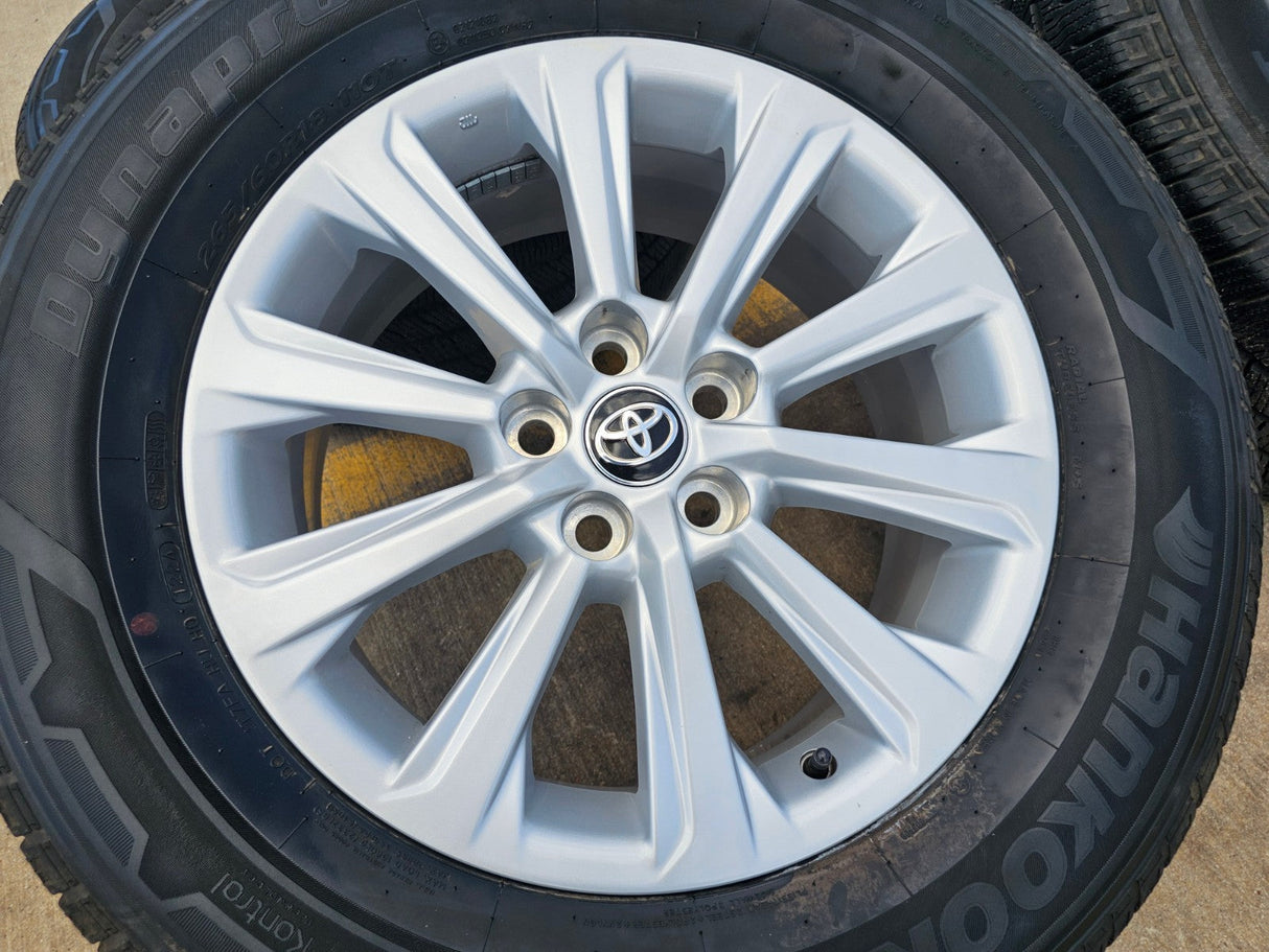 18" Toyota Grand Highlander OEM 10525 wheels rims Lexus TX350 2024 2025 NEW Texas Truck Tire