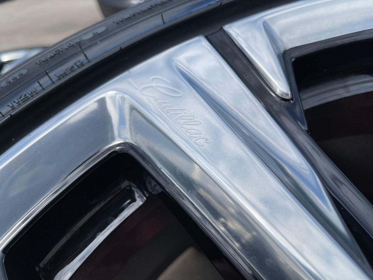 24" Cadillac Escalade PLATINUM OEM wheels rims V 2023 2024 2025 2026 2027 NEW Texas Truck Tire