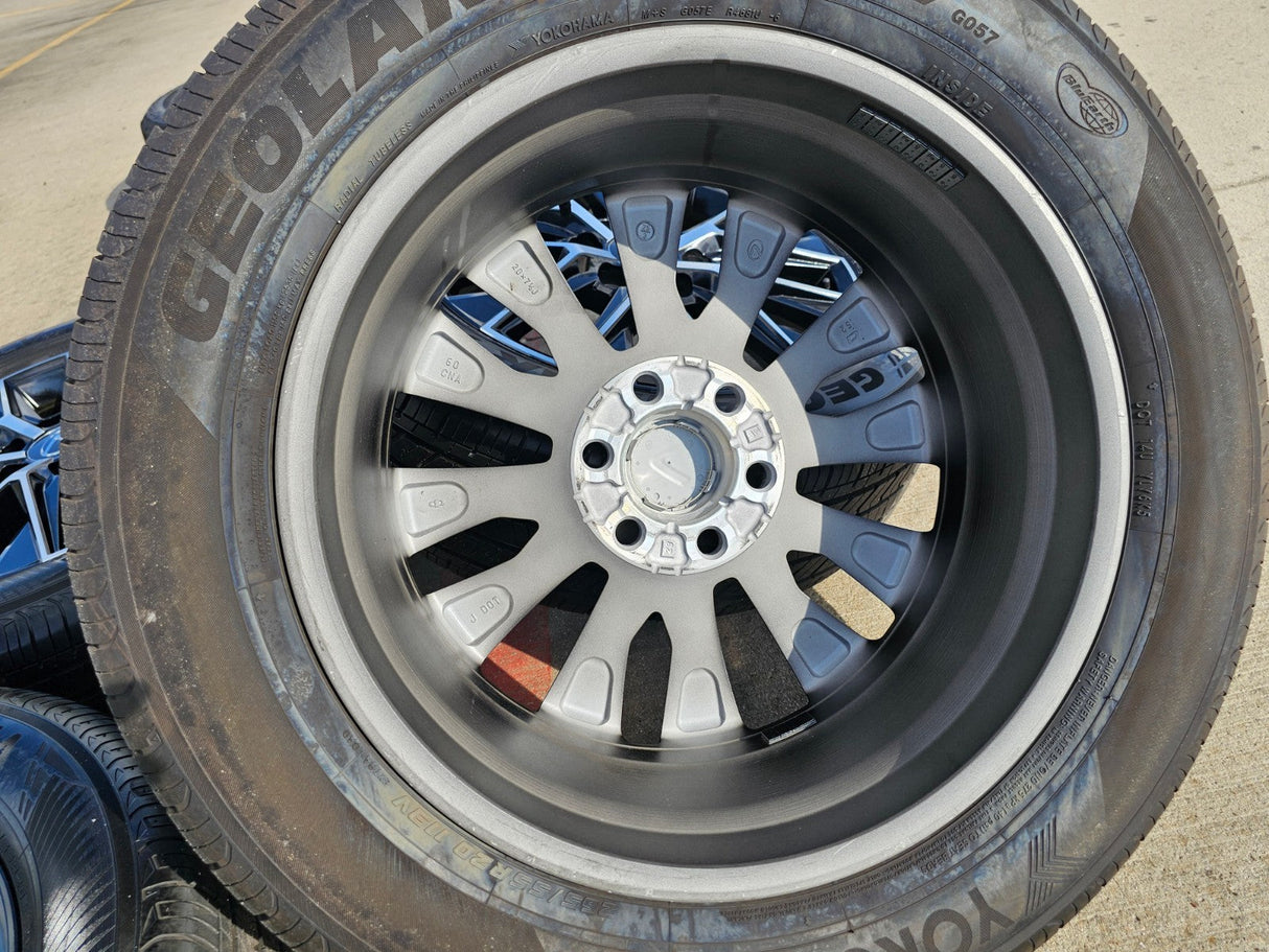 20" Toyota Land Cruiser Tundra OEM wheels rims 10545 Lexus GX550 LX600 2025 2026 Texas Truck Tire