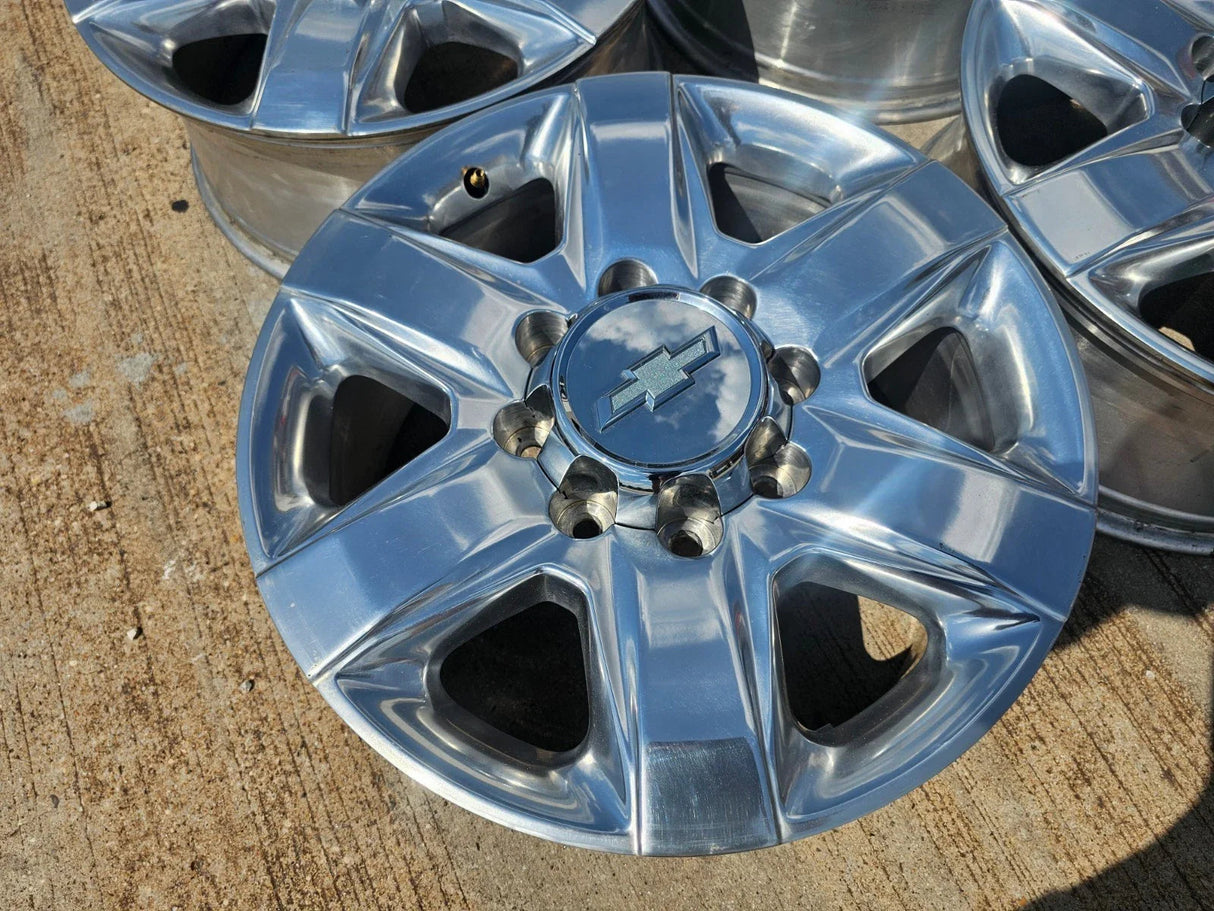 20" Chevy Silverado High Country 2500 3500 OEM 5962 wheels rims 2023 2024 2025 Texas Truck Tire