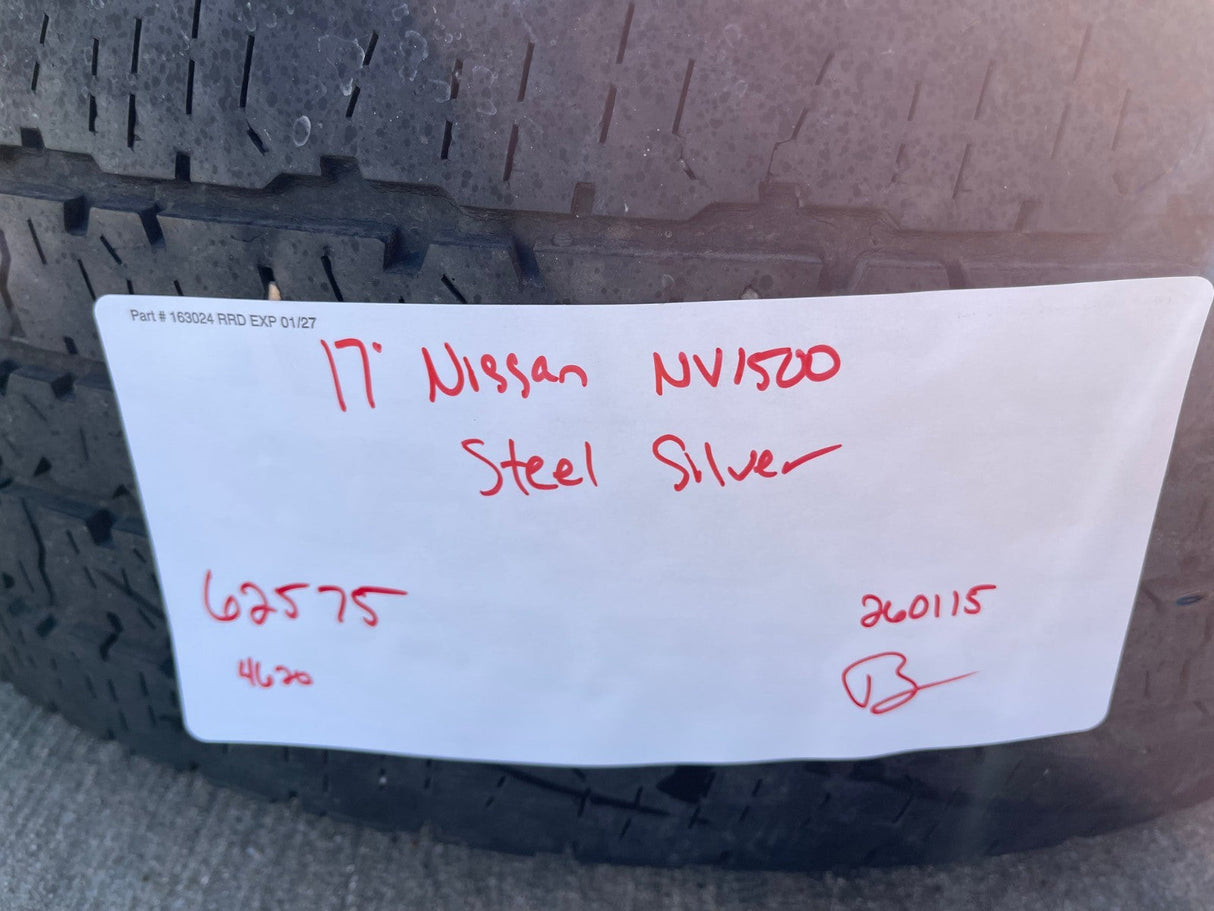 17" Nissan NV1500 NV2500 NV3500 OEM 62575 wheels rims tires FIRESTONE Texas Truck Tire
