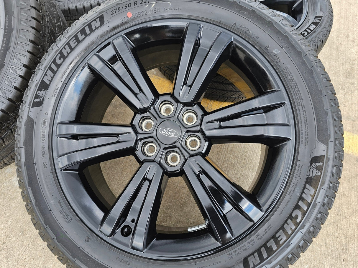 22" Ford F-150 LIMITED Plus OEM rims wheels 10622 Expedition 2024 2025 2026 NEW Texas Truck Tire