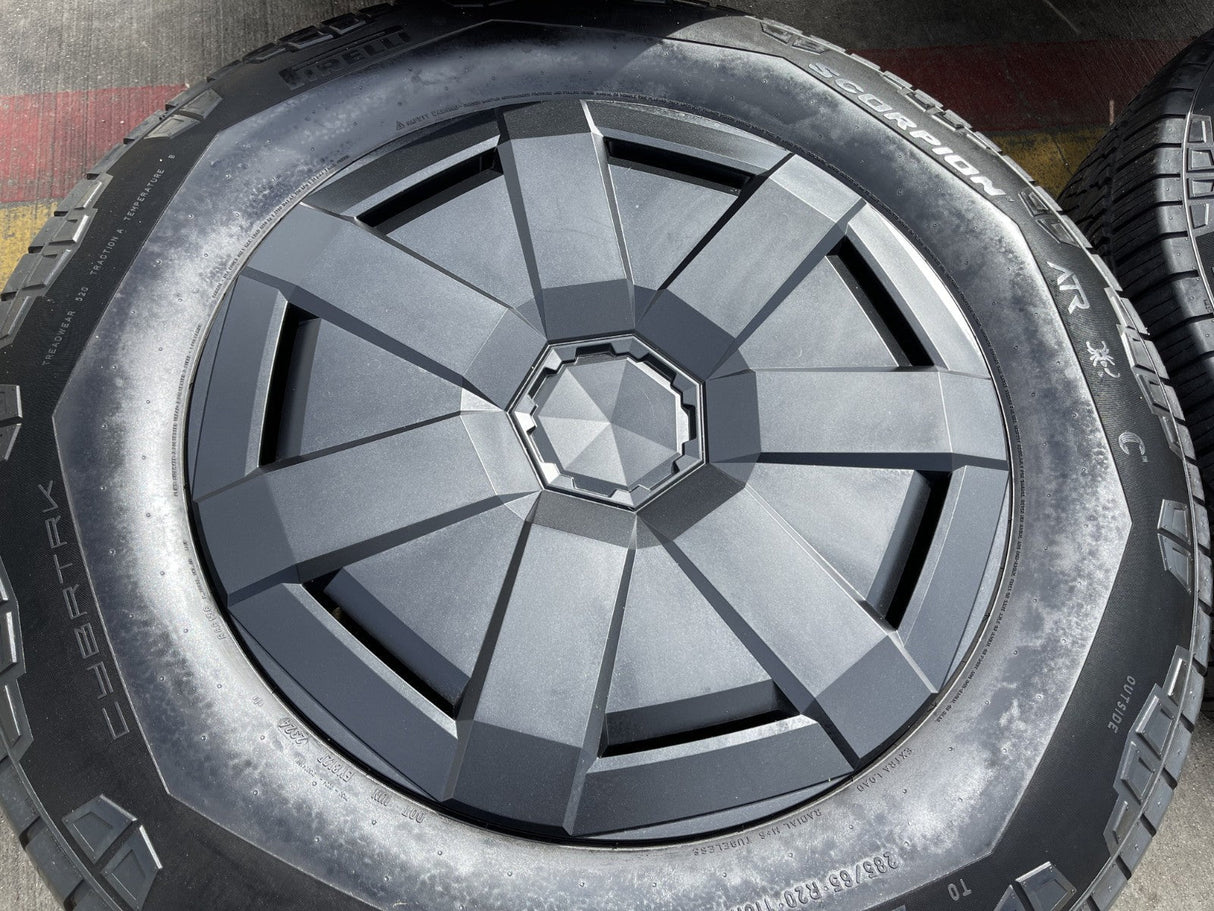 (1) 20" Tesla Cyber Truck OEM 94166 wheel rim spare 2024 2025 2026 Cybertruck Texas Truck Tire