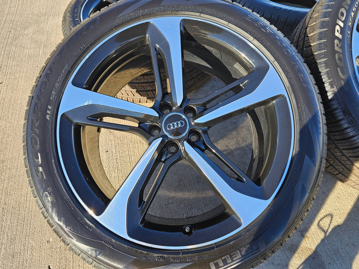 21" Audi SQ5 SQ7 SQ8 OEM wheels rims 58939 Q7 Q8 Q5 RS S PIRELLI Texas Truck Tire