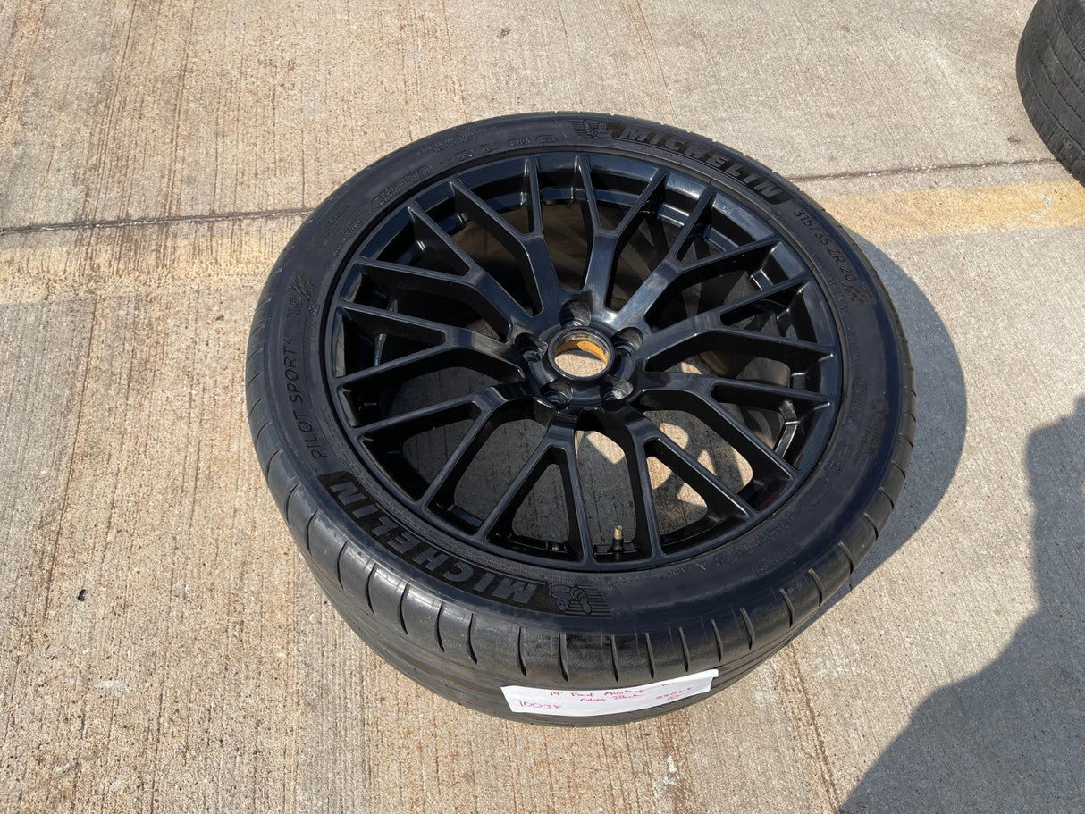 20" 20x10 Ford Mustang GT Track Pack OEM Replica 10038 wheel rim REAR Texas Truck Tire