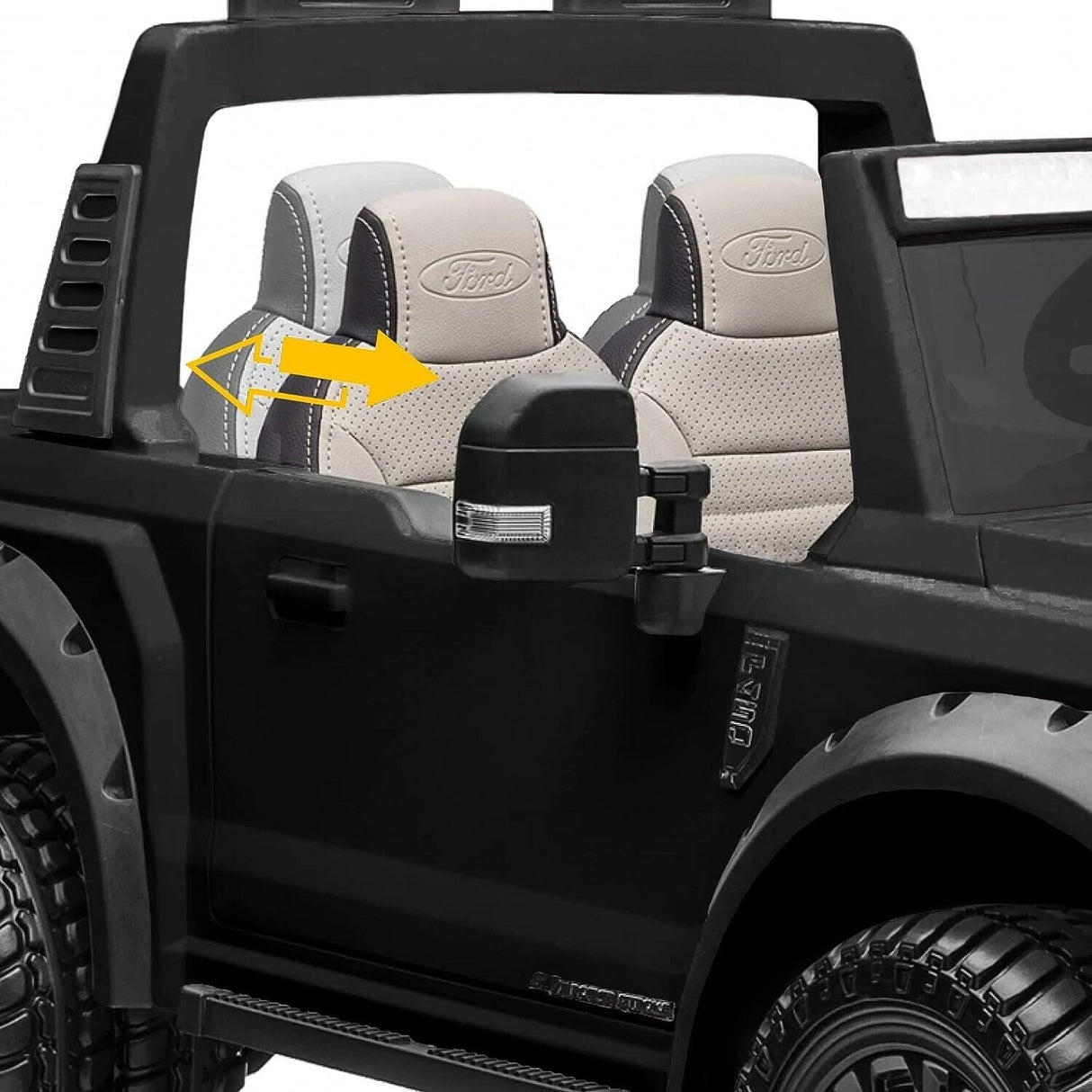 2023 Ford F450 24v 2 Seater Children's Electric Ride-On Truck with Interchangeable Battery