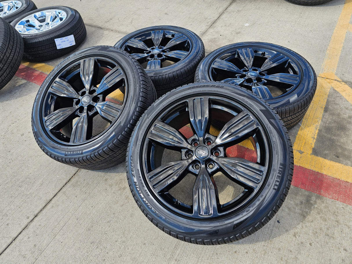 22" Ford F-150 LIMITED OEM rims wheels 10442 Expedition 2023 2024 2025 2026 NEW Texas Truck Tire