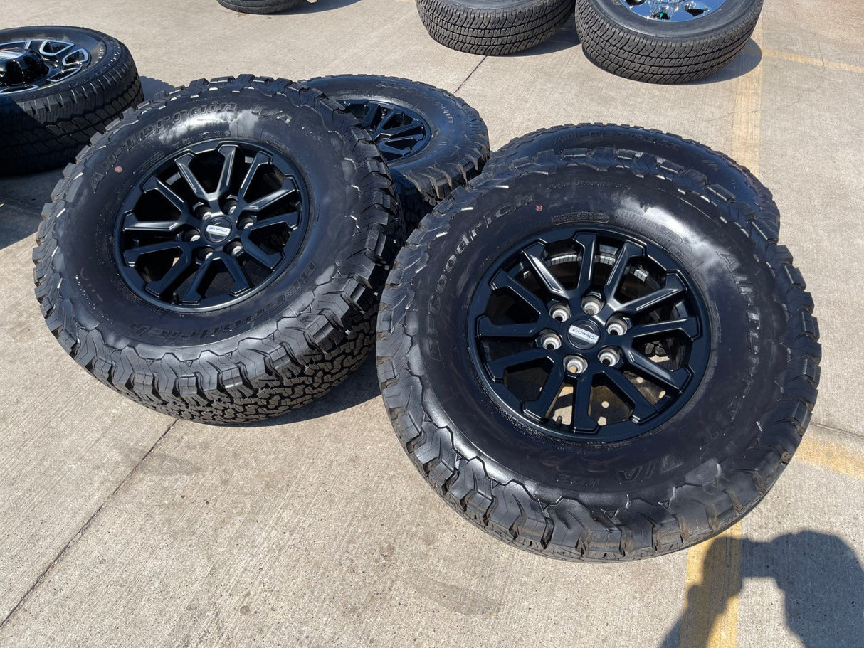 17" Ford F-150 Raptor OEM 10611 rims wheels Bronco 2024 2025 2026 NEW Texas Truck Tire