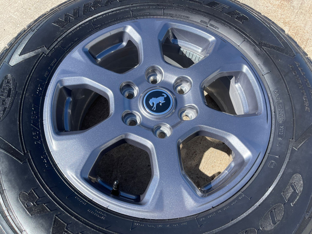 17" Ford Bronco wheel rim SPARE 10384 OEM Ranger 2023 2024 2025 GOODYEAR Texas Truck Tire