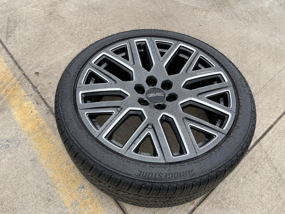 24" GMC Yukon Sierra DENALI OEM wheel rim tire 2022 2023 2024 2025 2026 NEW Texas Truck Tire