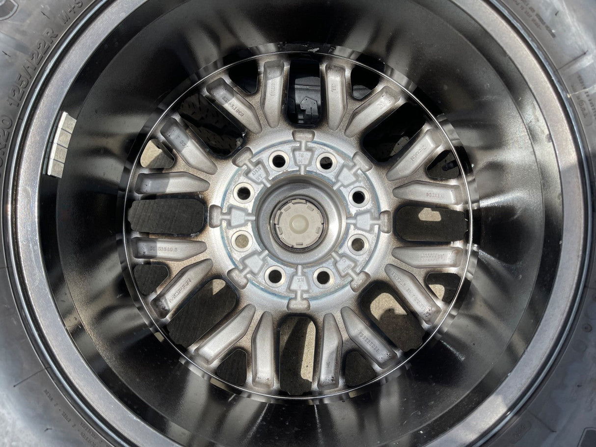 20" Dodge Ram 2500 3500 LARAMIE OEM 51649 wheels rims 2025 2026 Texas Truck Tire