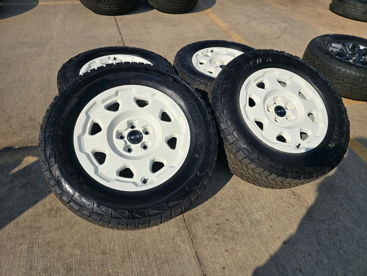 18" Honda Passport Ridgeline Pilot HPD OEM white wheels rims MDX 2025 2026 NEW Texas Truck Tire