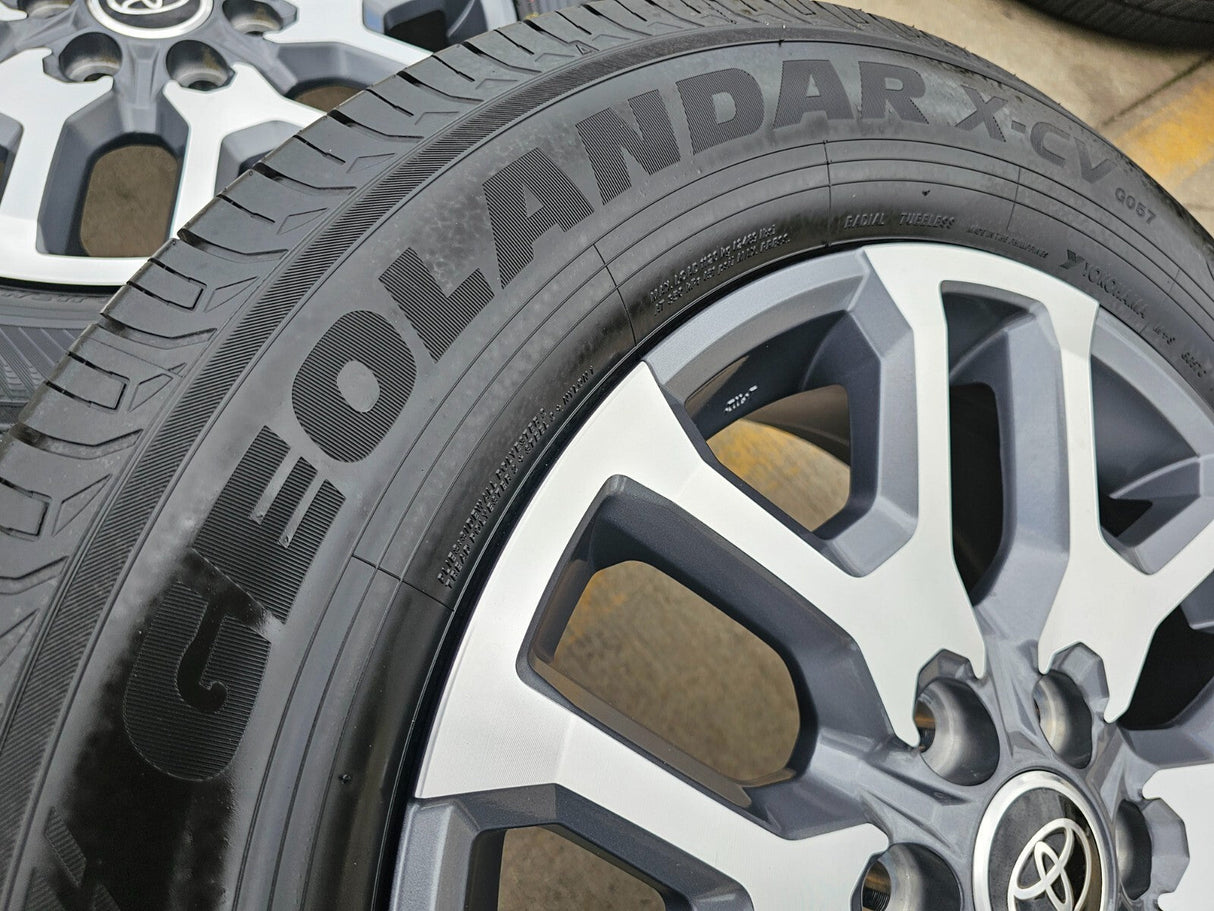 20" Toyota Tundra TSS TRD OEM wheels rims 95359 75277 Sequoia 2024 2025 2026 NEW Texas Truck Tire