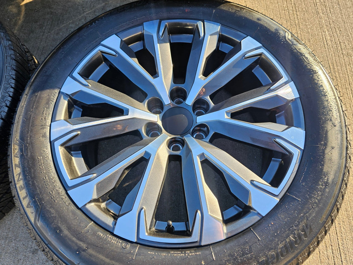 22" Chevy Tahoe Silverado Suburban OEM wheels rims 2022 2023 2024 2025 2026 NEW Texas Truck Tire