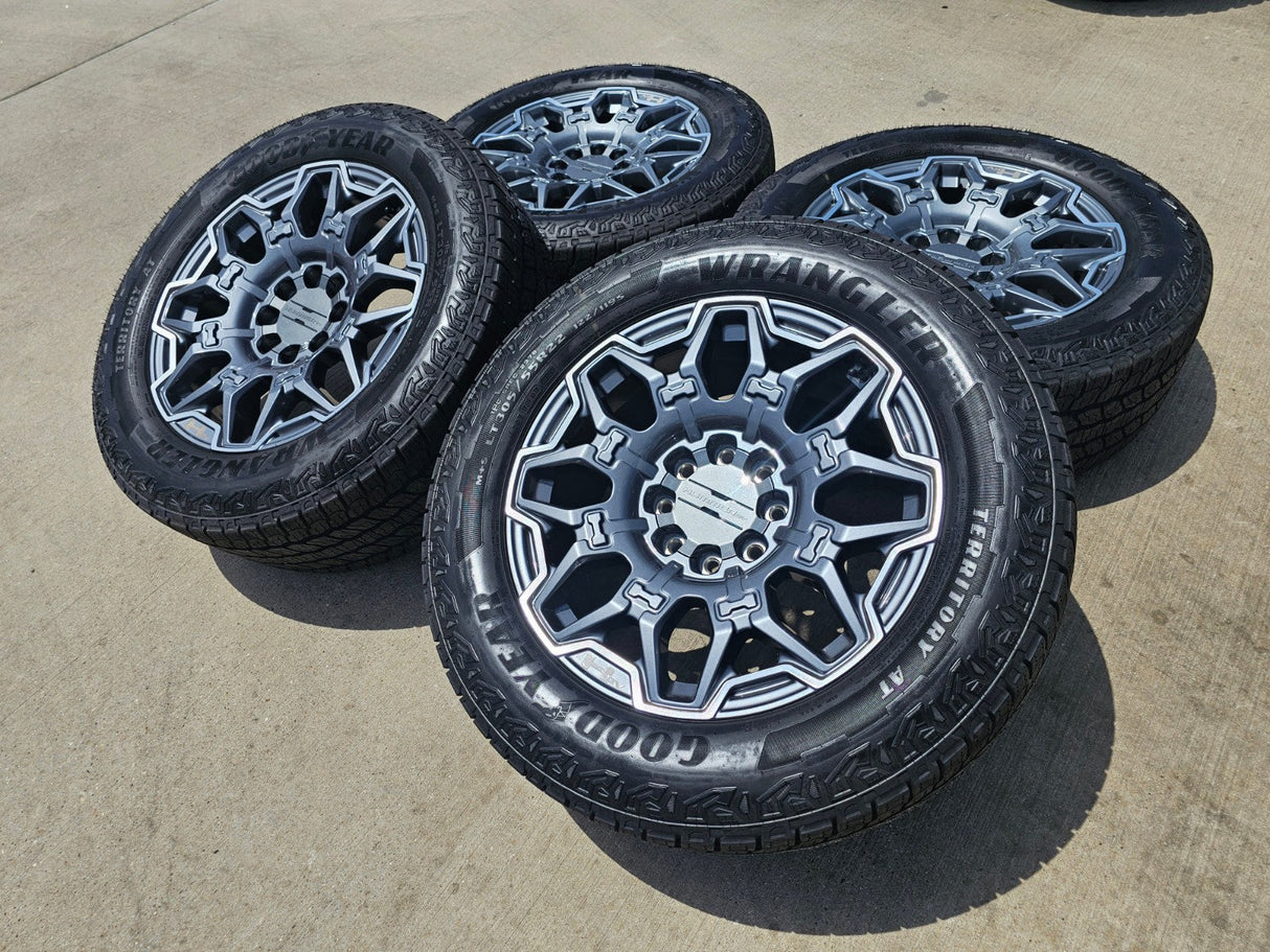 22" Hummer EV HEV 2500 OEM 8x165 14094 wheels rims 2022 2023 2024 2025 2026 NEW Texas Truck Tire