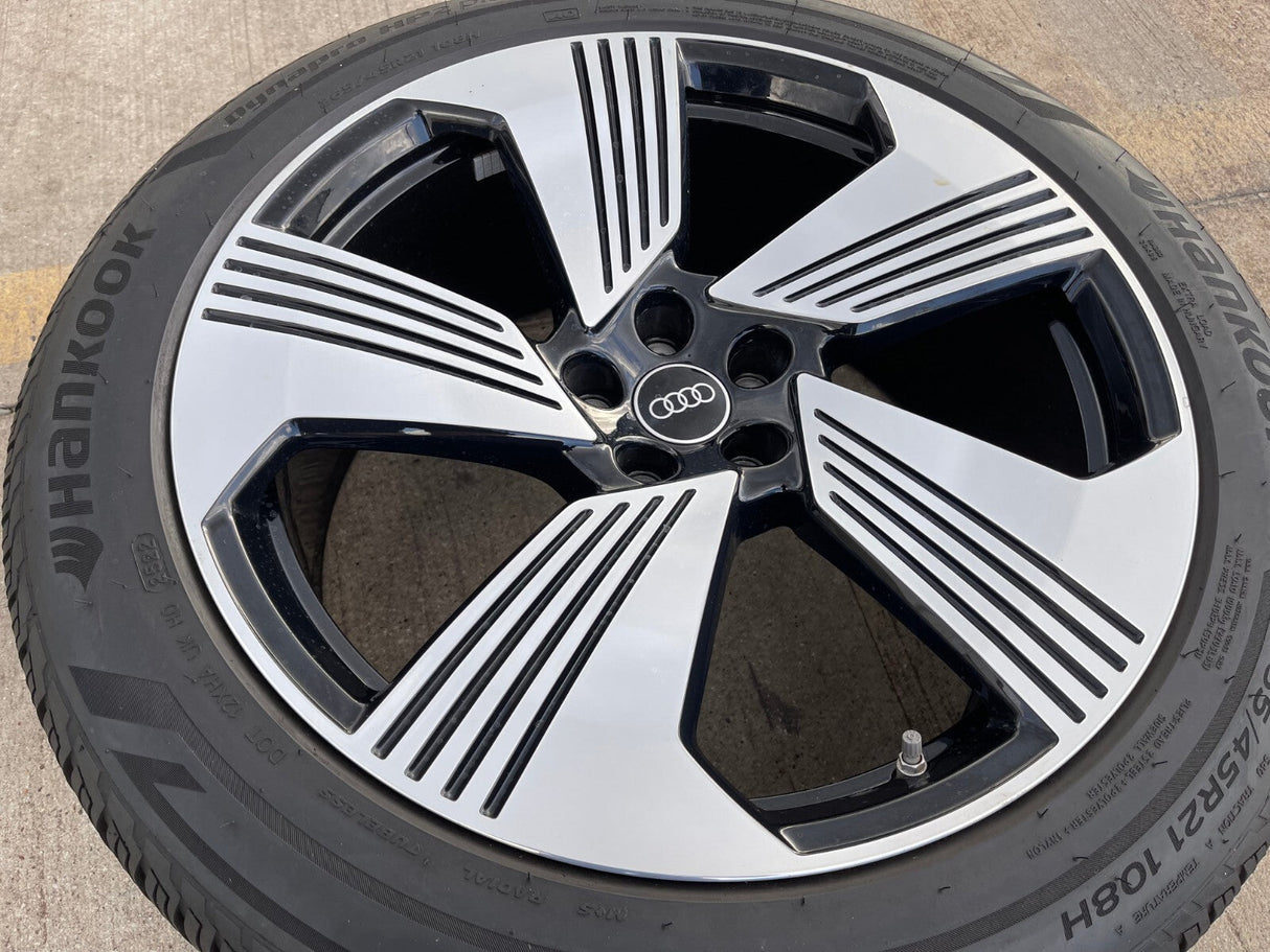 21" Audi E-Tron GT OEM wheel rim 59116 tire spare 2019 2020 2021 2022 2023 2024 Texas Truck Tire