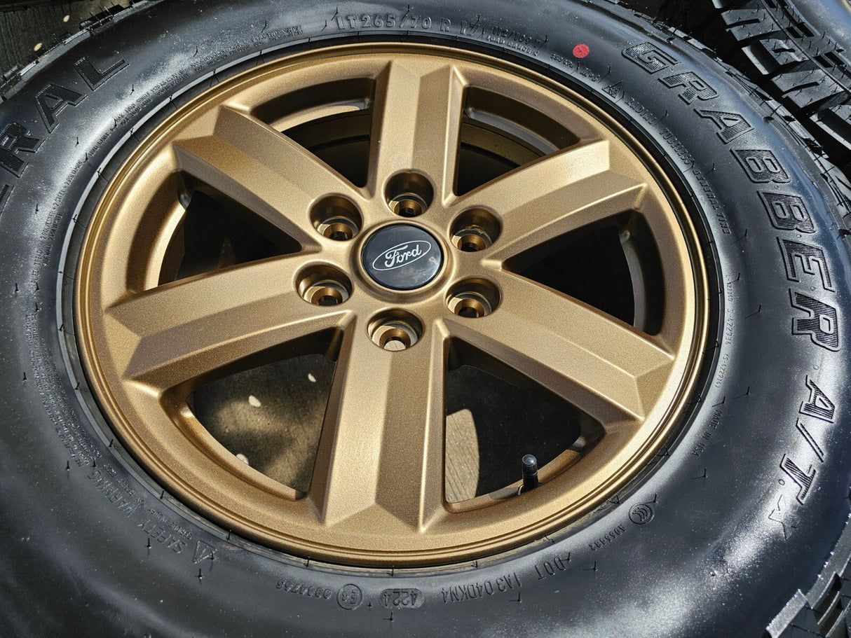 17" Ford F-150 OEM BRONZE Tremor rims wheels 10339 2024 2025 2026 NEW Texas Truck Tire
