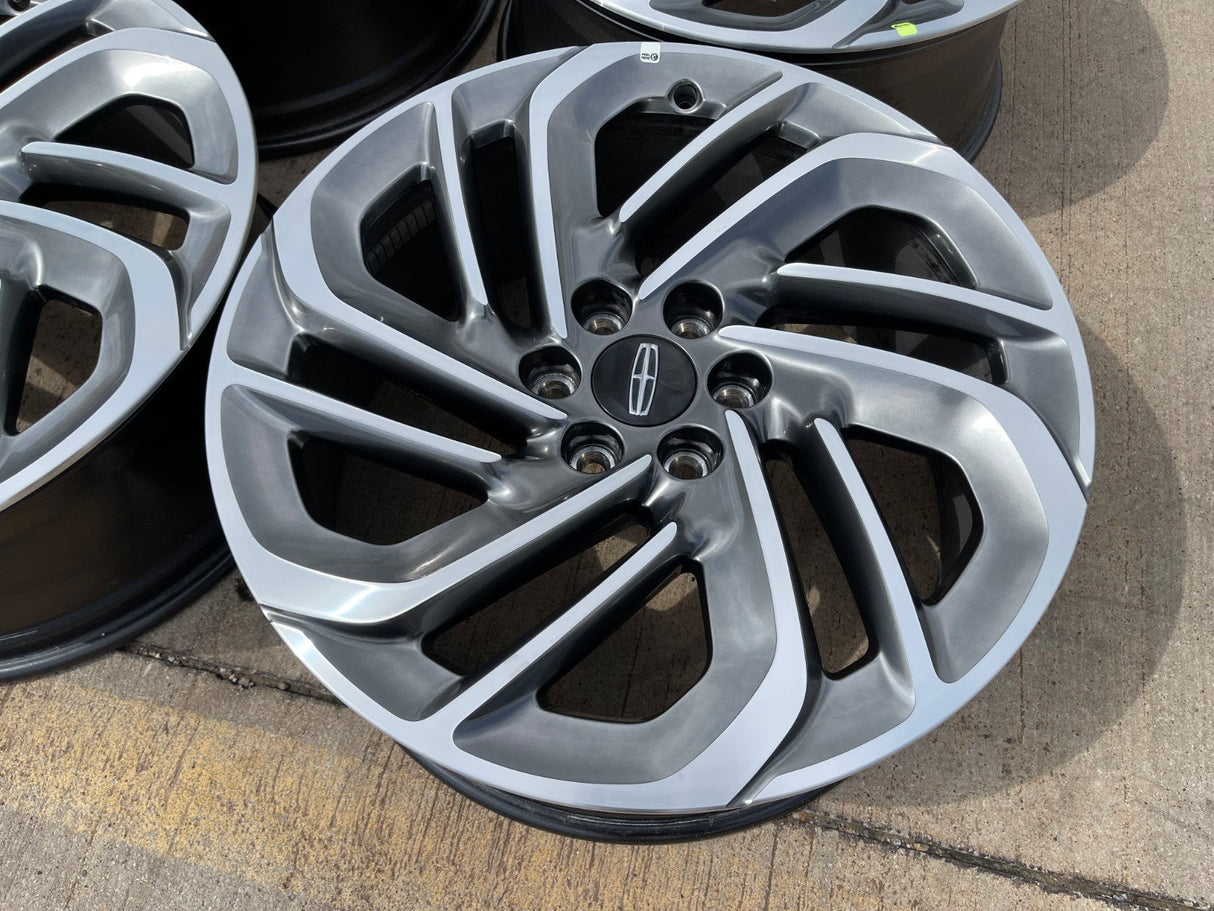 22" Lincoln Navigator OEM 94225 rims wheels BLACK LABEL 2024 2025 2026 2027 Texas Truck Tire