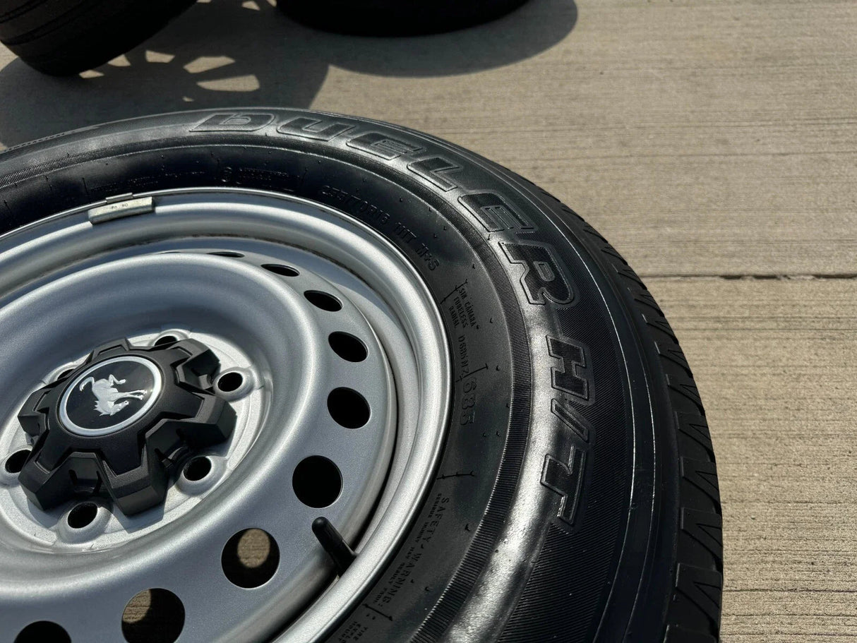 16" Ford Bronco steel wheels rims tires 10226 Ranger 2021 2022 2023 2024 2025 Texas Truck Tire
