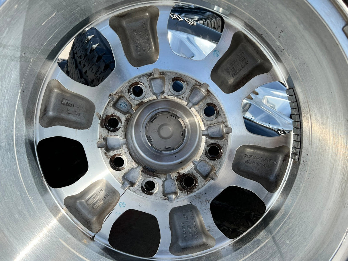 18" Ram 2500 3500 Laramie Power Wagon OEM wheels rims 2692 FIRESTONE A/T Texas Truck Tire