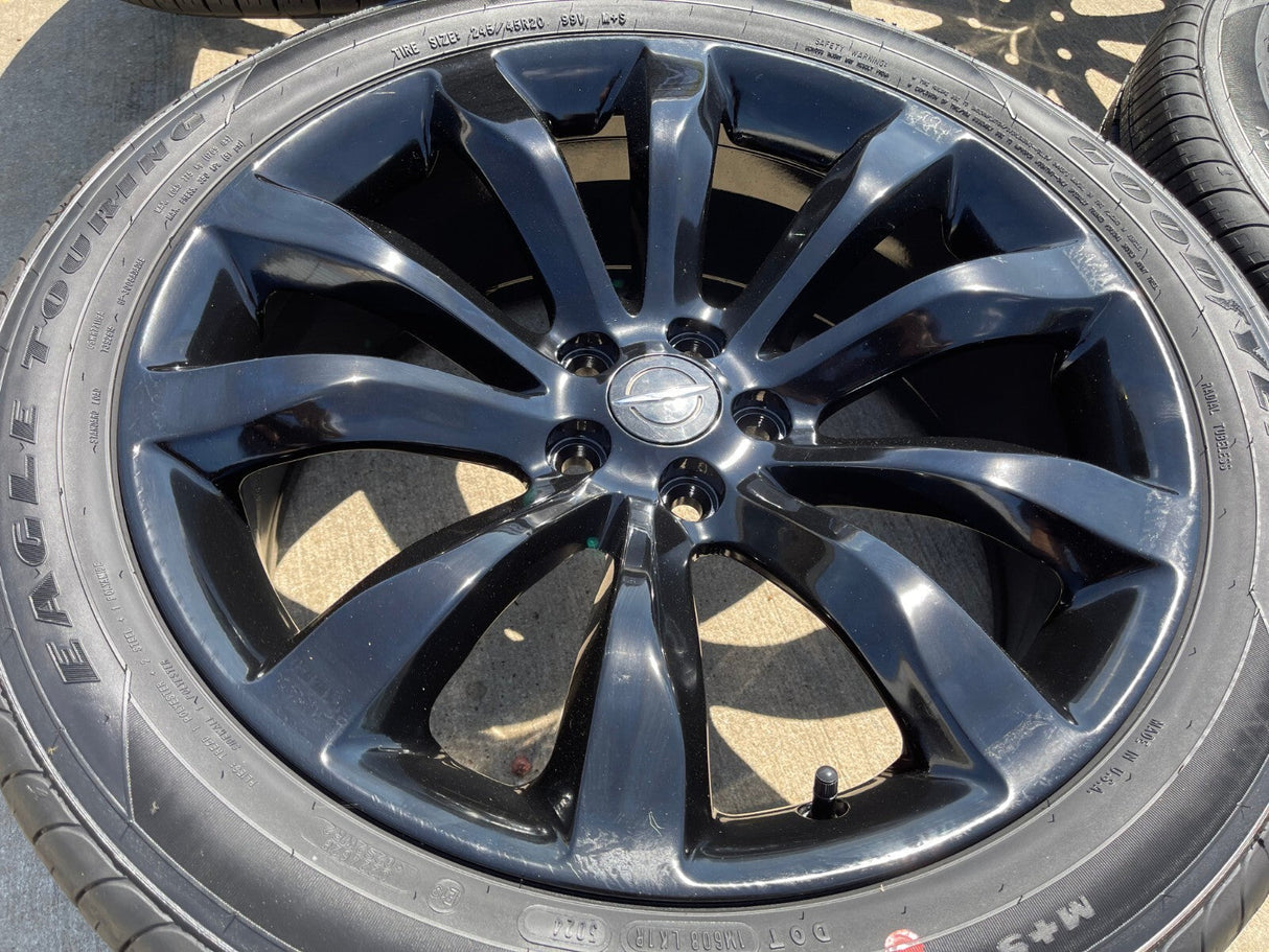 20" Chrysler 300 Dodge Charger Challenger OEM 2540 wheels rims tires NEW Texas Truck Tire