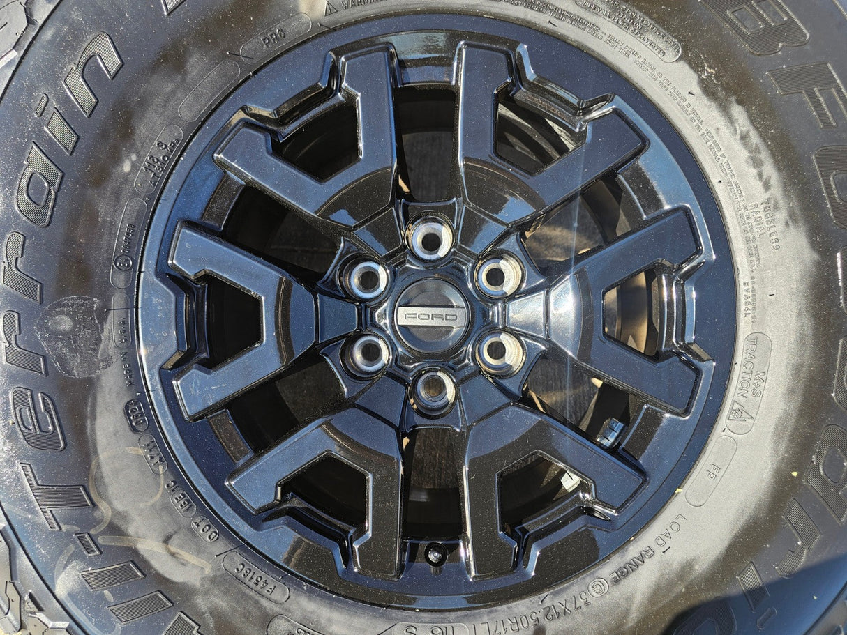 17" Ford F-150 Raptor Bronco OEM rims wheels BFG 10461 tires 2025 2026 BFG NEW Texas Truck Tire