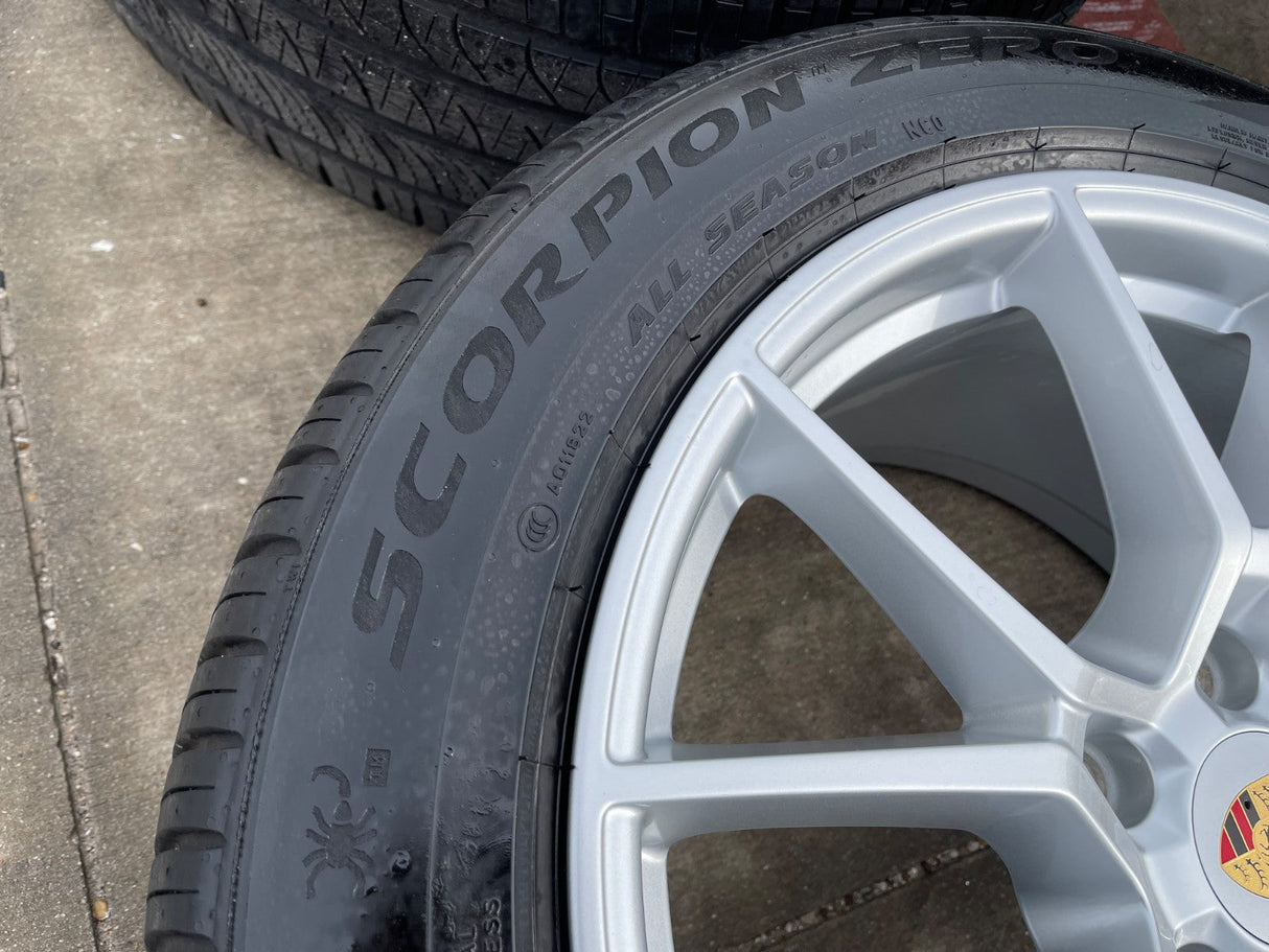 20" Porsche Cayenne Sport OEM wheels rims tires PIRELLI 2023 2024 2025 2026 Texas Truck Tire