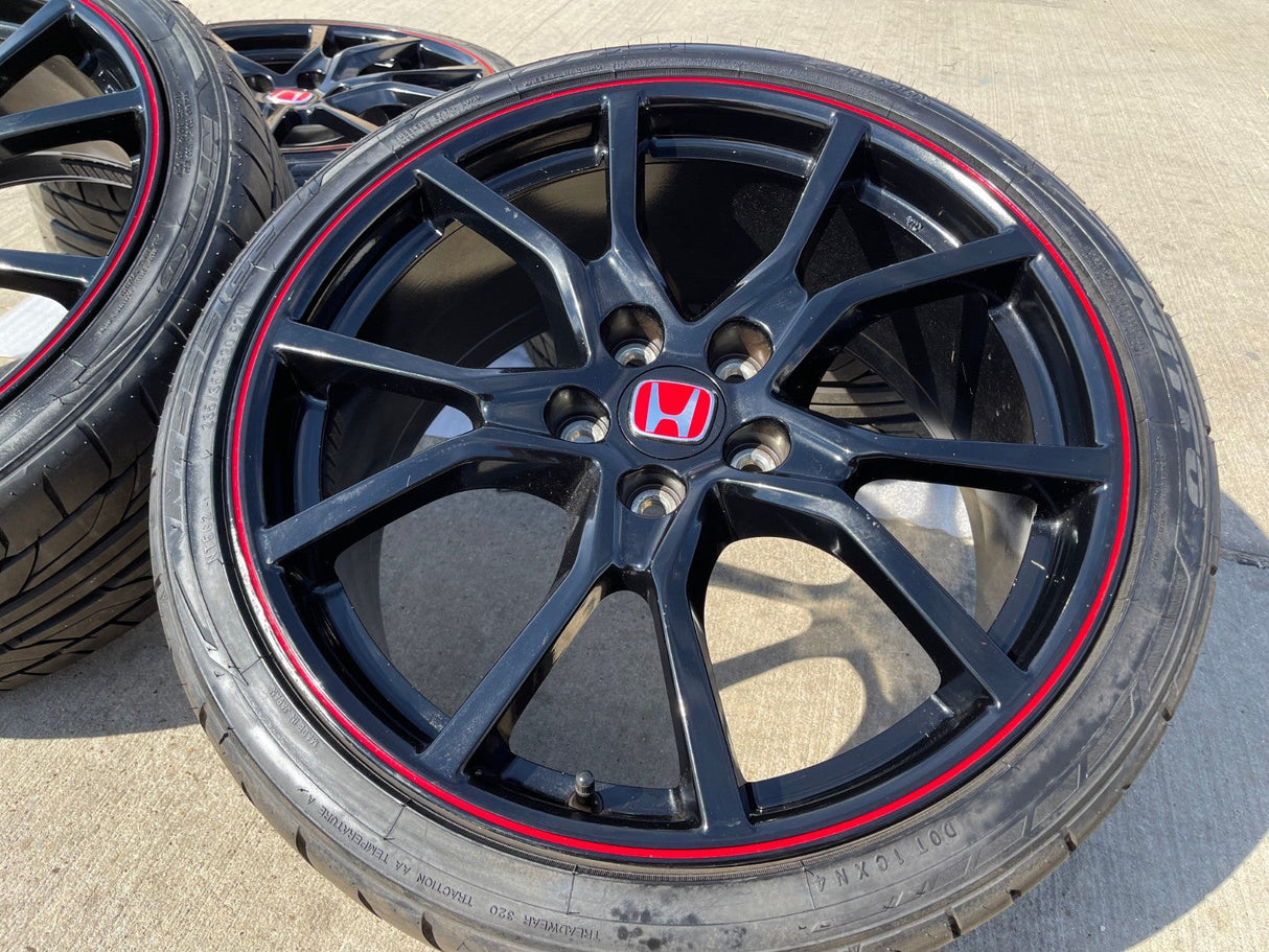 20" Honda Civic Type R OEM wheels rims 63692 tires NEXEN Texas Truck Tire