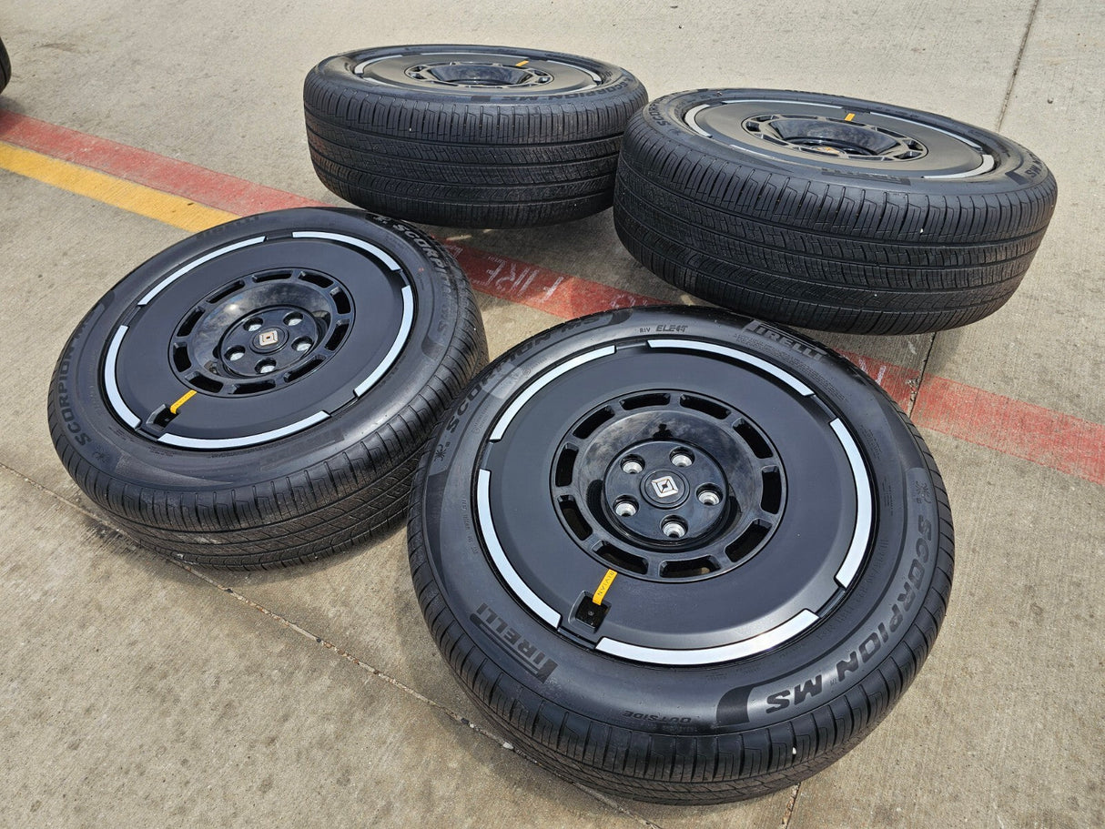 22" Rivian R1T R1S OEM wheels rims tires 2022 2023 2024 2025 2026 NEW Texas Truck Tire