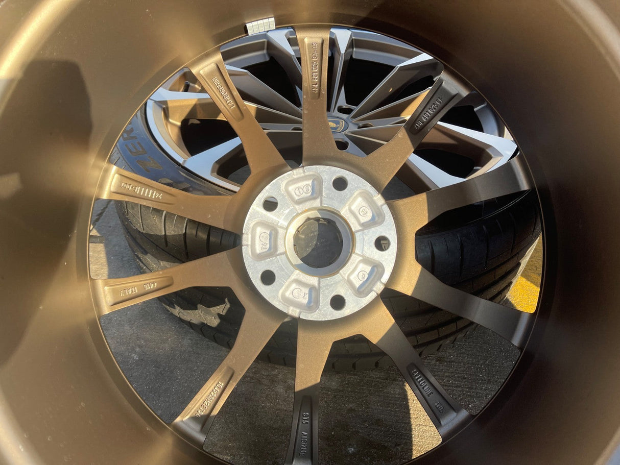 23" Lamborghini Urus Taigete OEM wheels rims 2022 2023 2024 2025 2026 BRONZE NEW Texas Truck Tire