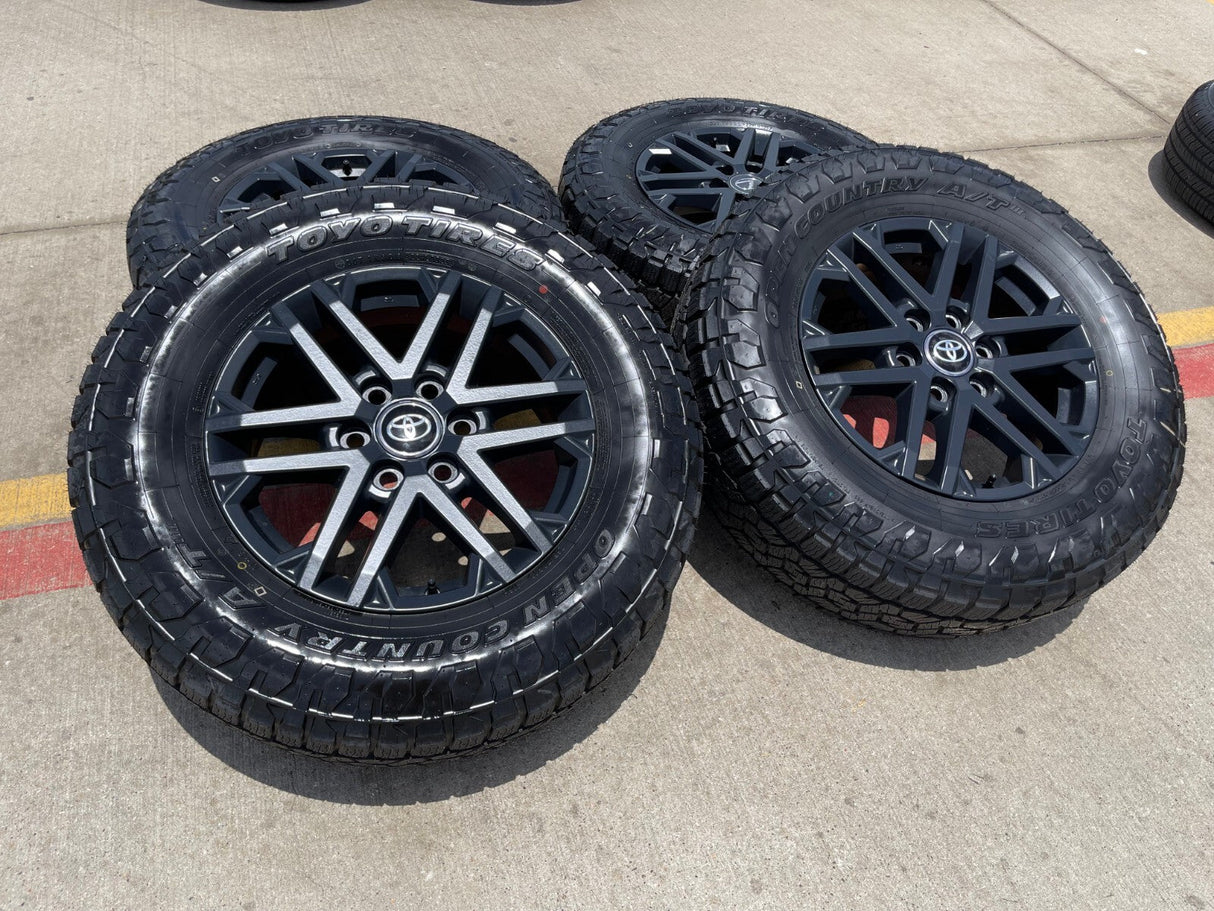 18" Lexus GX550 LX600 Toyota Tundra TRD OEM wheels rims 75281 Sequoia 2026 NEW Texas Truck Tire
