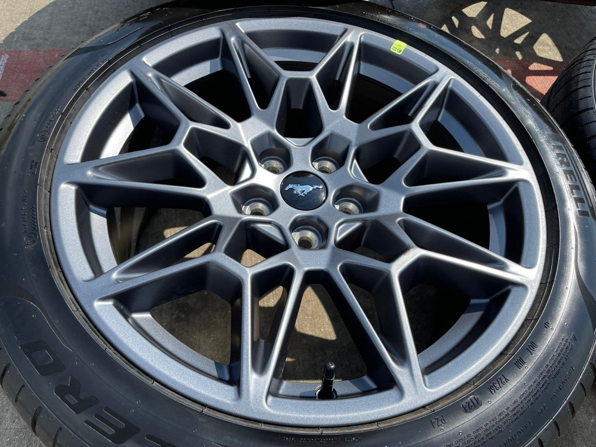 19" Ford Mustang GT Track Pack OEM 10600 10603 wheels rims 2025 2026 2027 NEW Texas Truck Tire