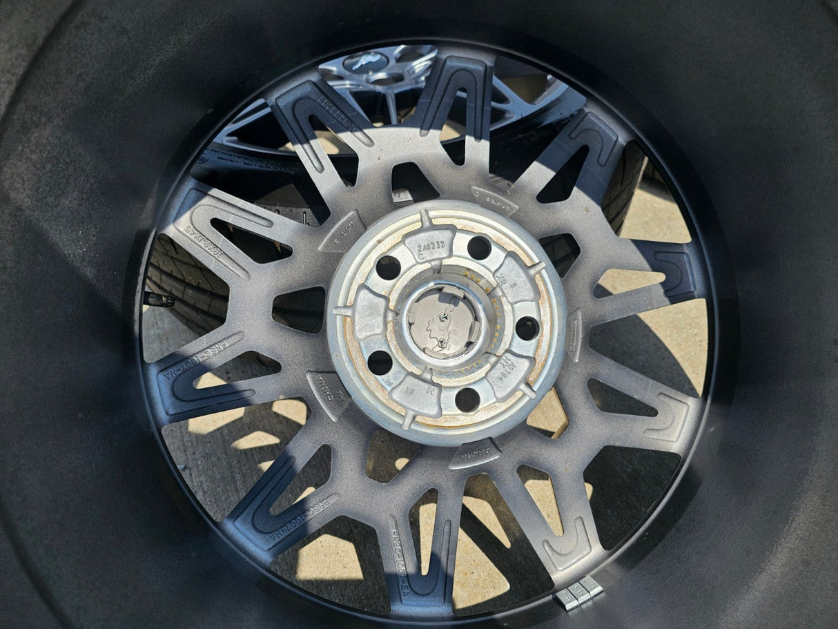 19" Ford Mustang GT Track Pack OEM 10600 10603 wheels rims 2025 2026 TPMS NEW Texas Truck Tire