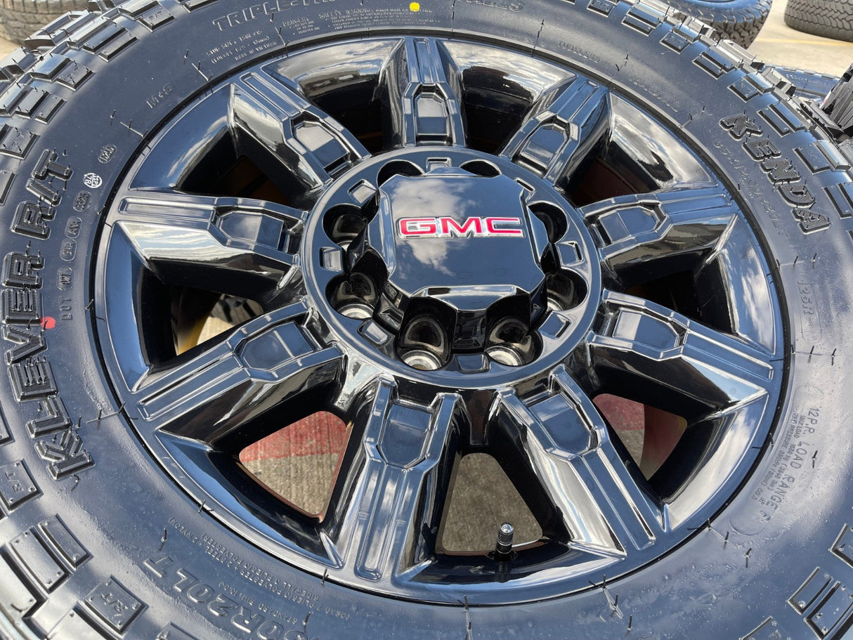 20" GMC Sierra AT4X 2500 3500 OEM 14137 5963 wheels rims Silverado NEW 35" R/T Texas Truck Tire