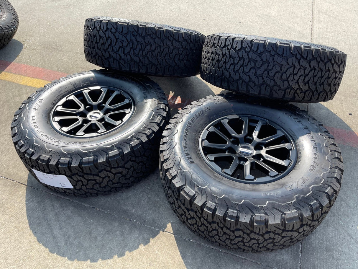 17" Ford F-150 Raptor OEM 10611 rims wheels Bronco 2024 2025 2026 NEW BFG Texas Truck Tire