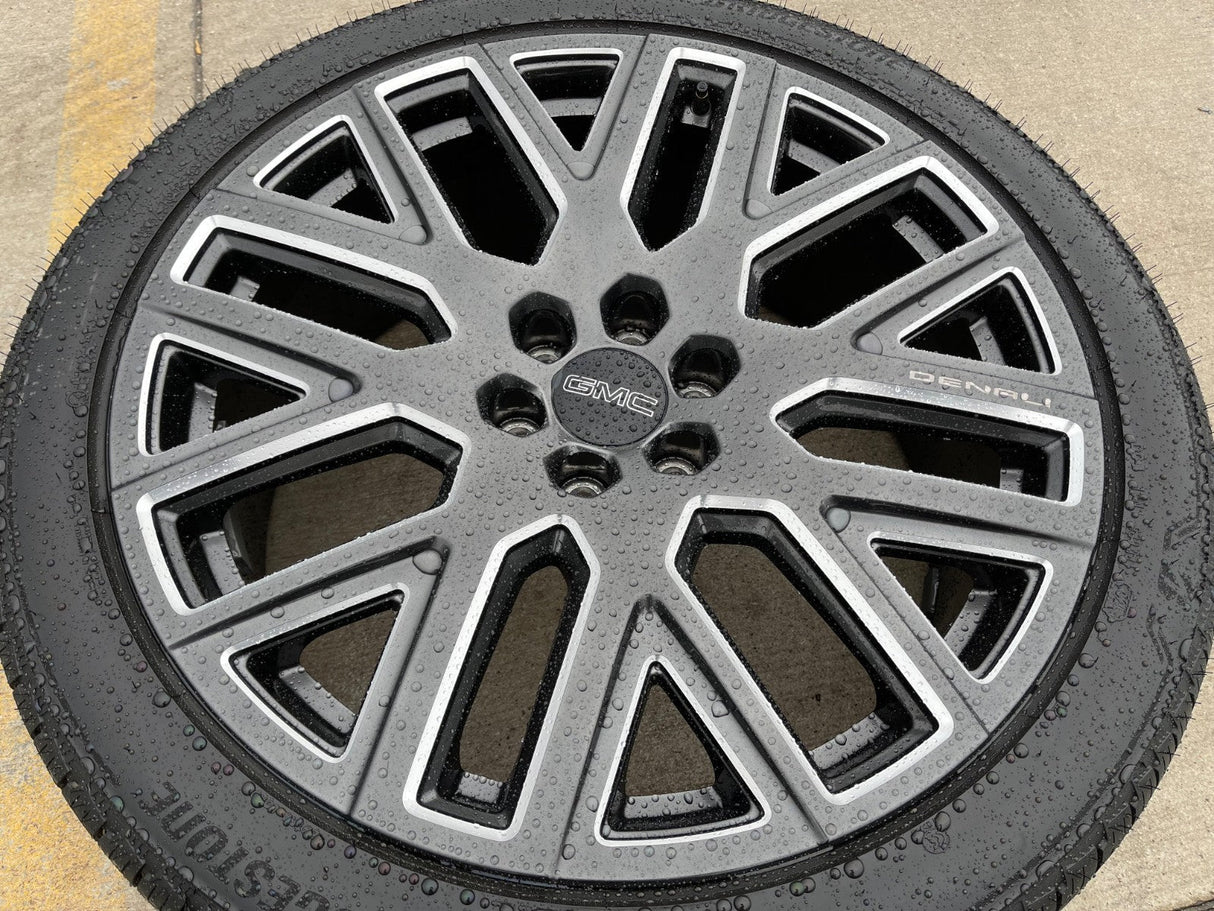 24" GMC Yukon Sierra DENALI OEM wheel rim tire 2022 2023 2024 2025 2026 NEW Texas Truck Tire