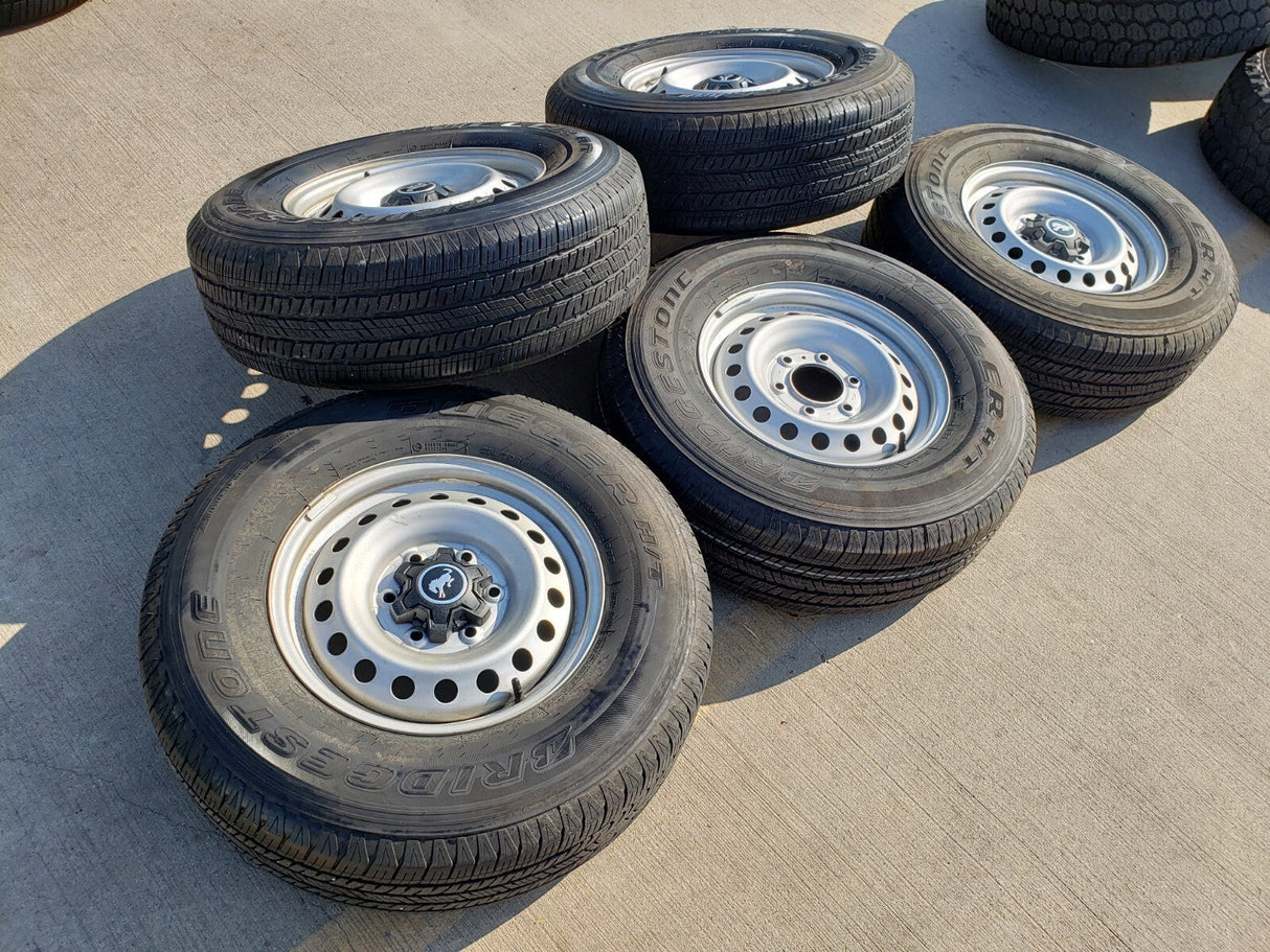16" Ford Bronco steel wheels rims tires 10226 Ranger 2022 2023 2024 2025 Texas Truck Tire