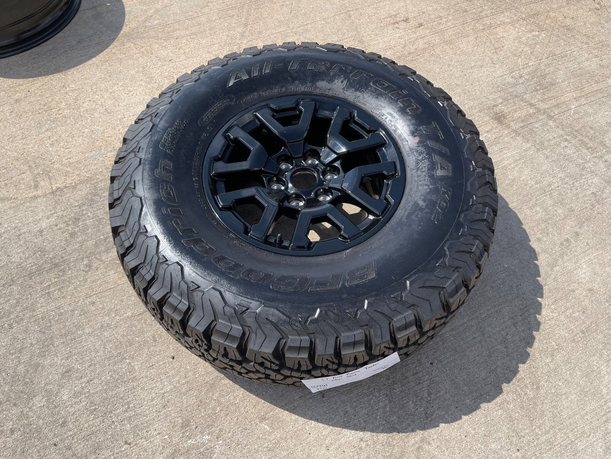 17" Ford F-150 Raptor Bronco OEM 10461 rim wheel spare 2024 2025 2026 BFG 37" Texas Truck Tire
