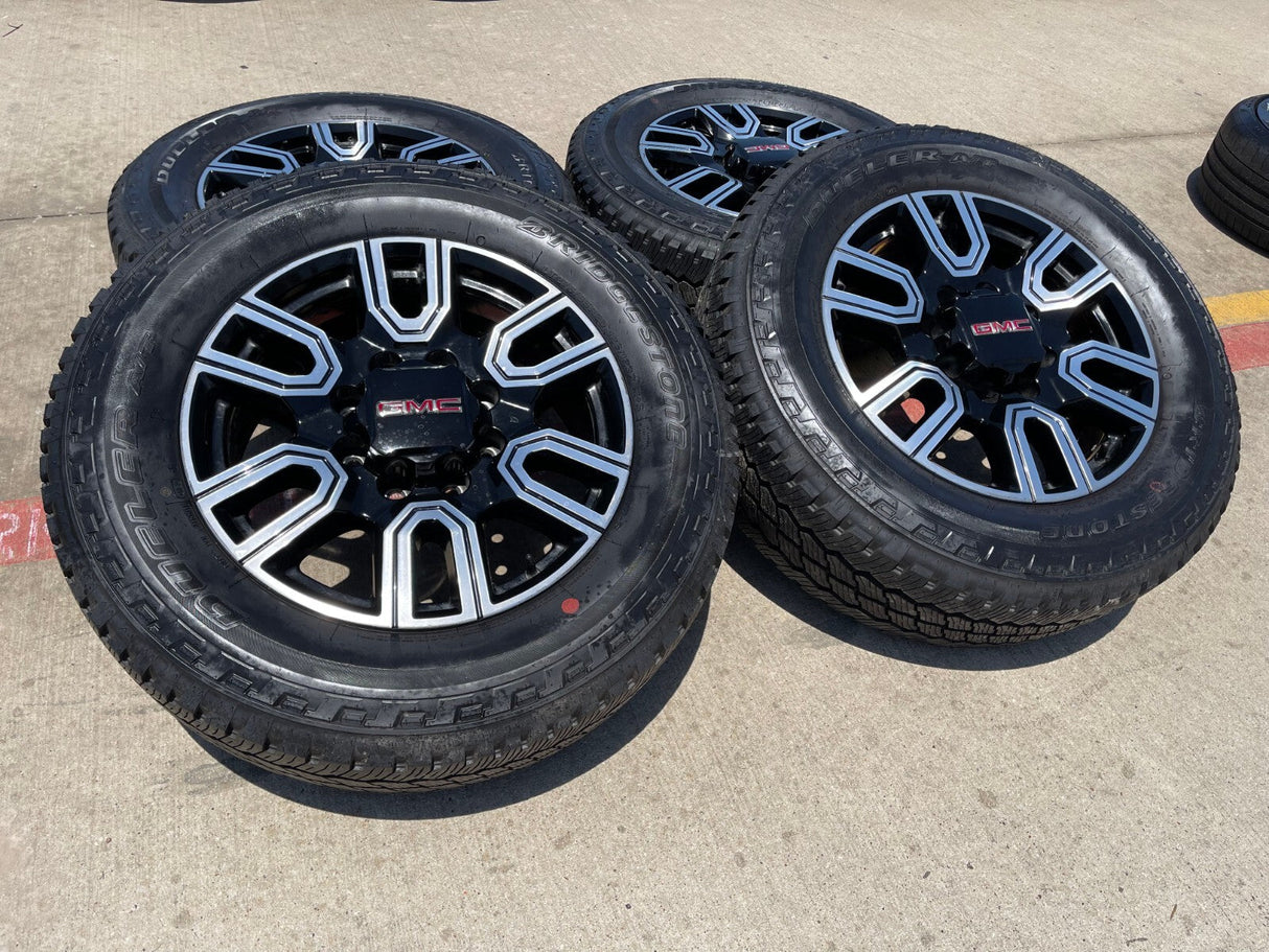 20" GMC Sierra AT4 2500 3500 OEM wheels rims 5950 Silverado 2023 2024 2025 2026 Texas Truck Tire