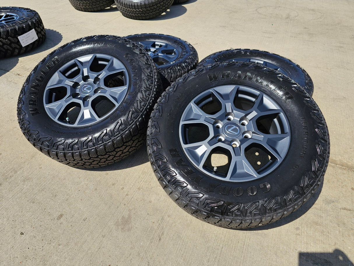 18" Lexus GX550 OEM 10544 wheels rims Land Cruiser Tundra Sequoia 2025 2026 R/T Texas Truck Tire