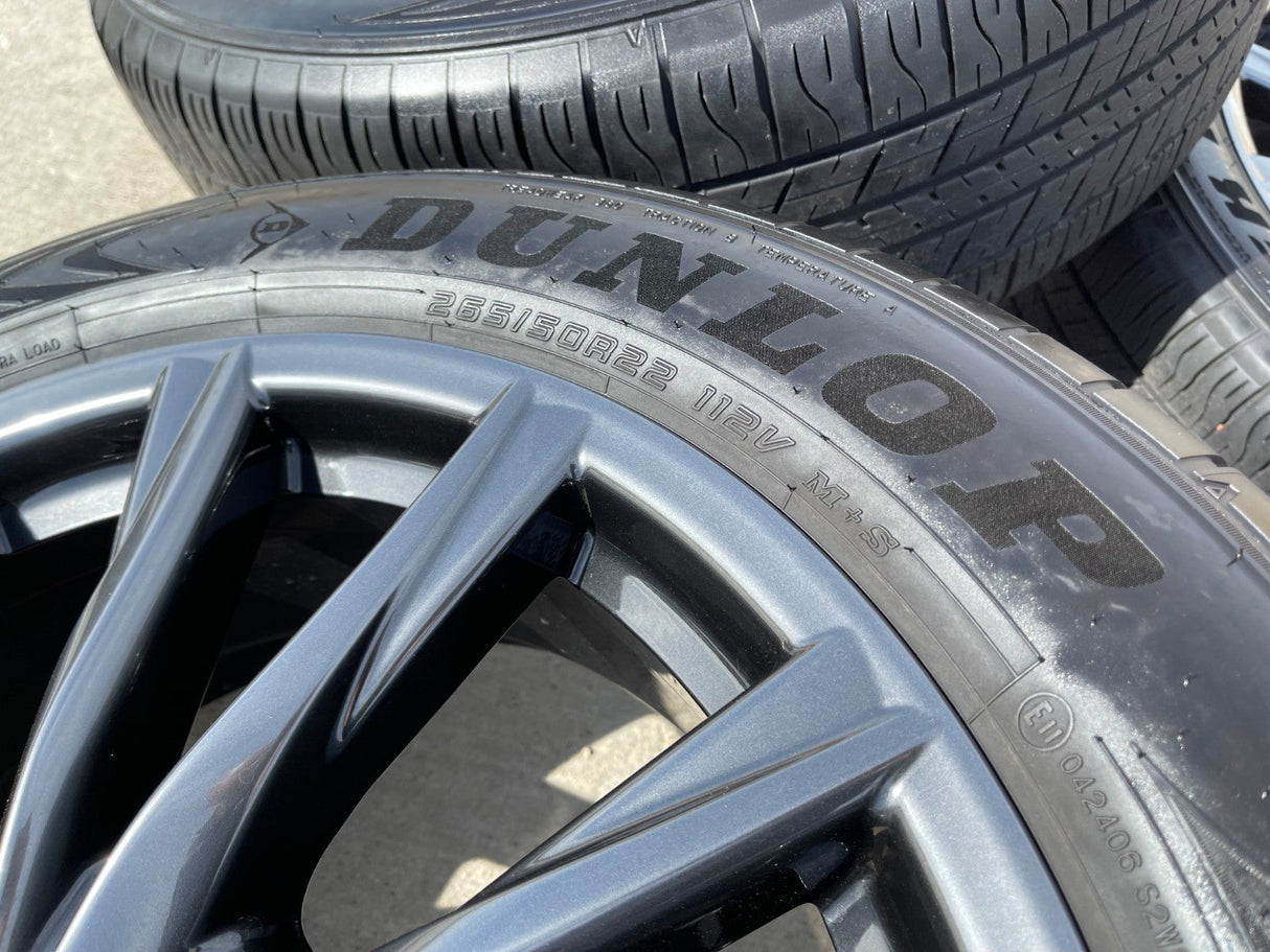 22" Lexus GX550 F Sport Toyota Tundra TRD Sequoia OEM wheels rims 74403 NEW Texas Truck Tire