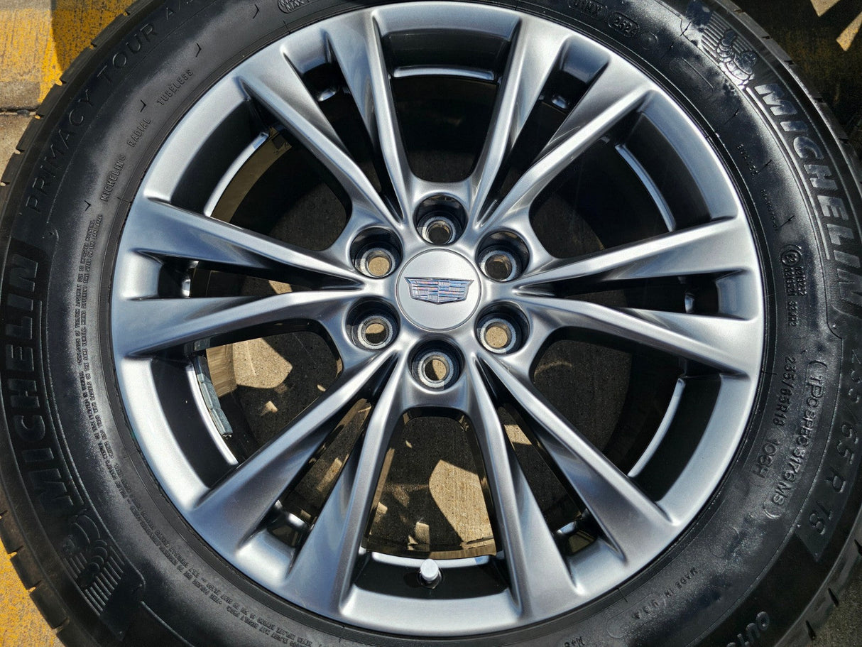 18" Cadillac XT6 XT5 SRX OEM 4844 wheels rims Chevy Blazer Acadia MICHELIN Texas Truck Tire